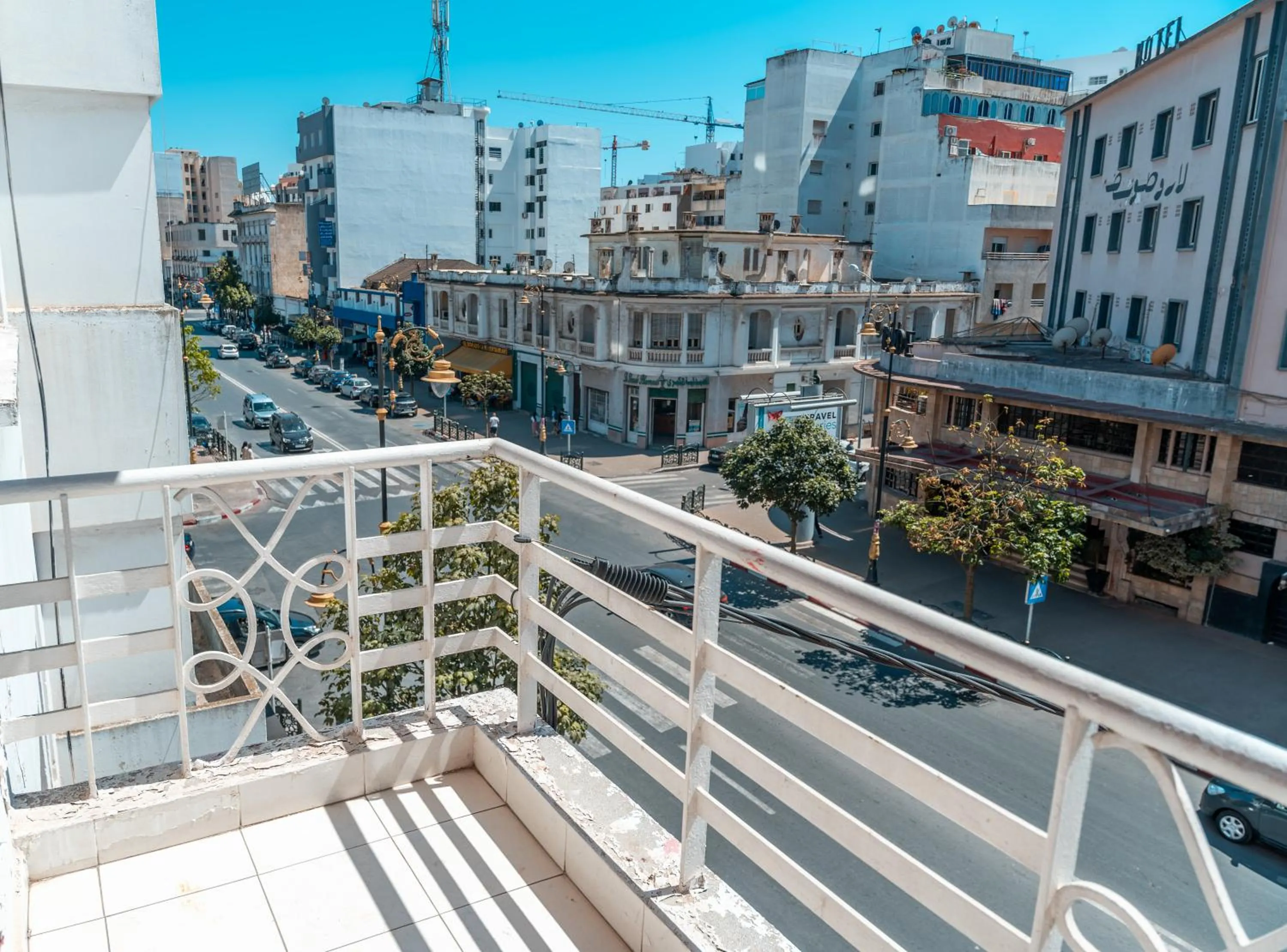 Balcony/Terrace in Hotel D'Europe Centre Ville