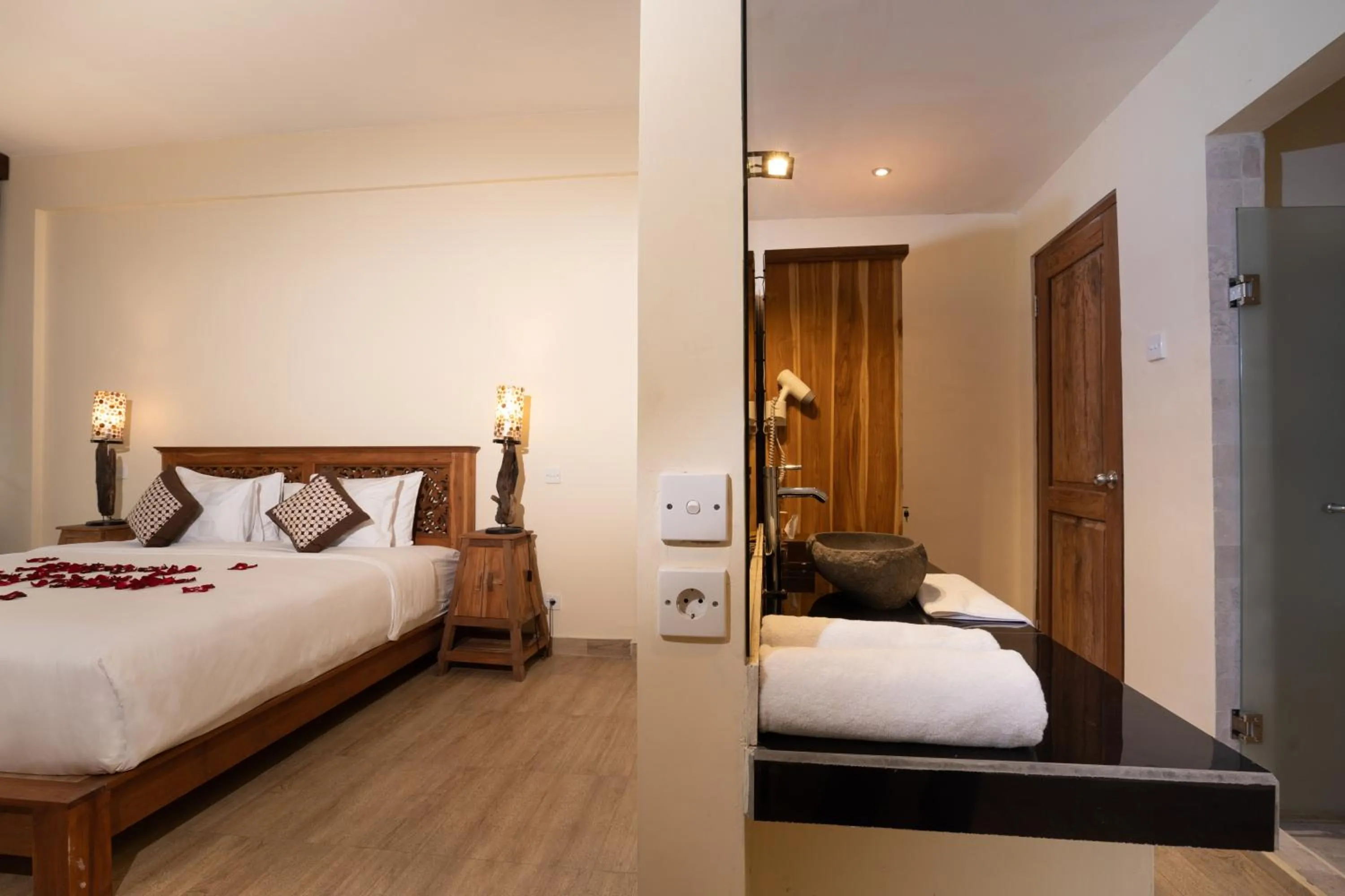 Bed in Umah Temuku Ubud