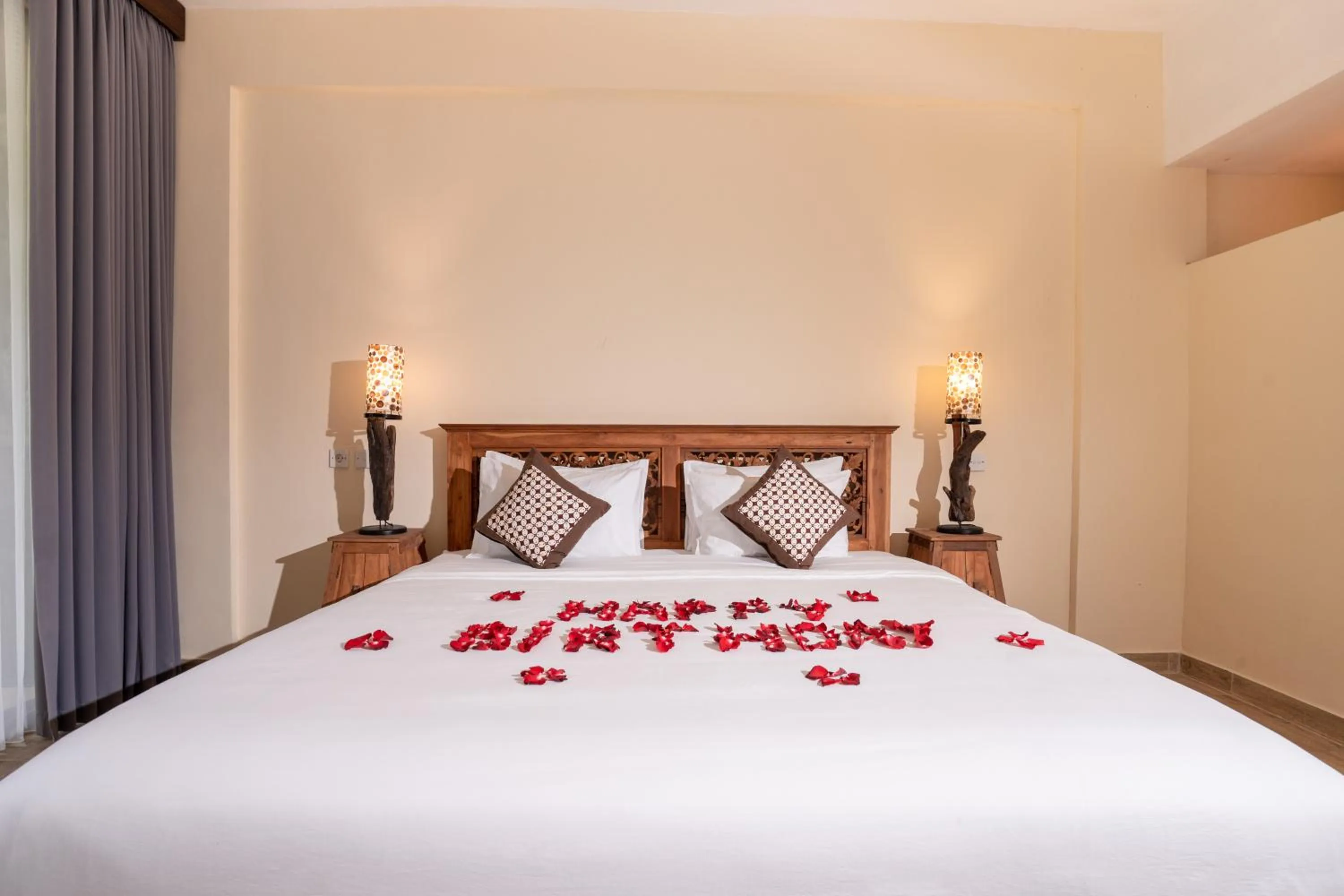 Bed in Umah Temuku Ubud