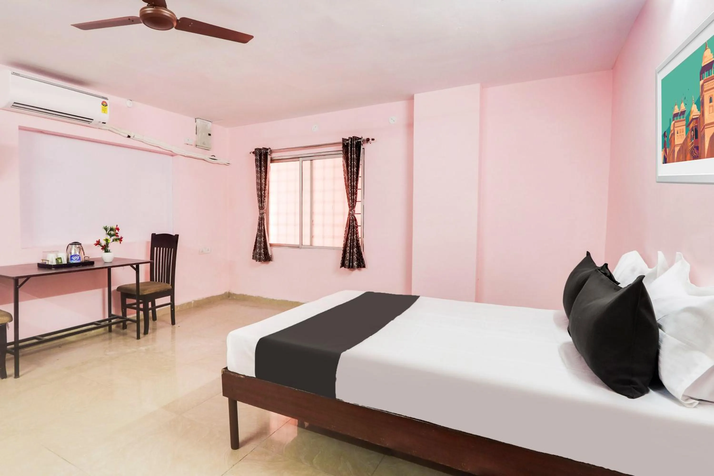 Bedroom, Bed in Hotel O Shirdi Blissful Residency