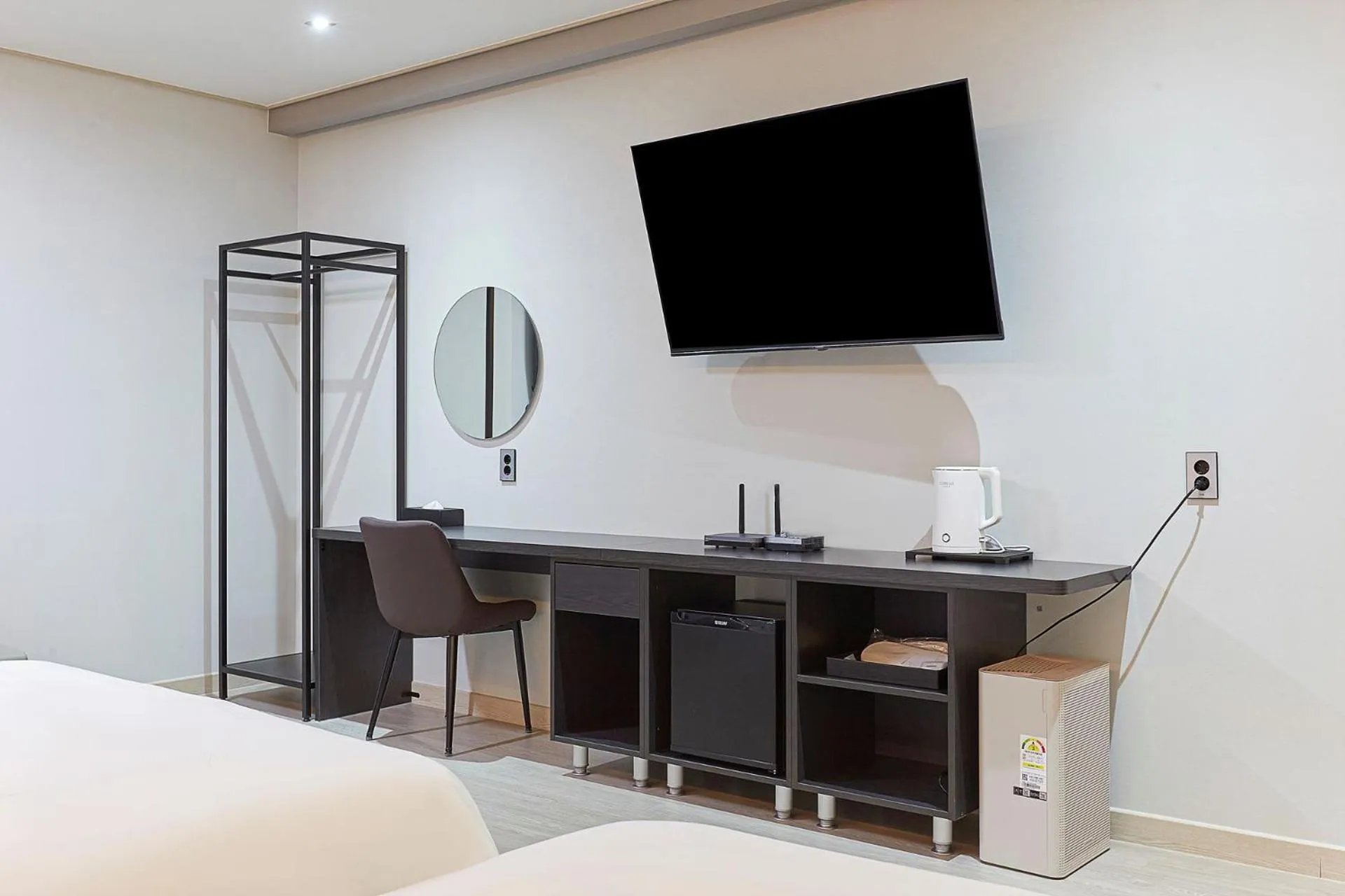 Bed in Hotel Deokyeong