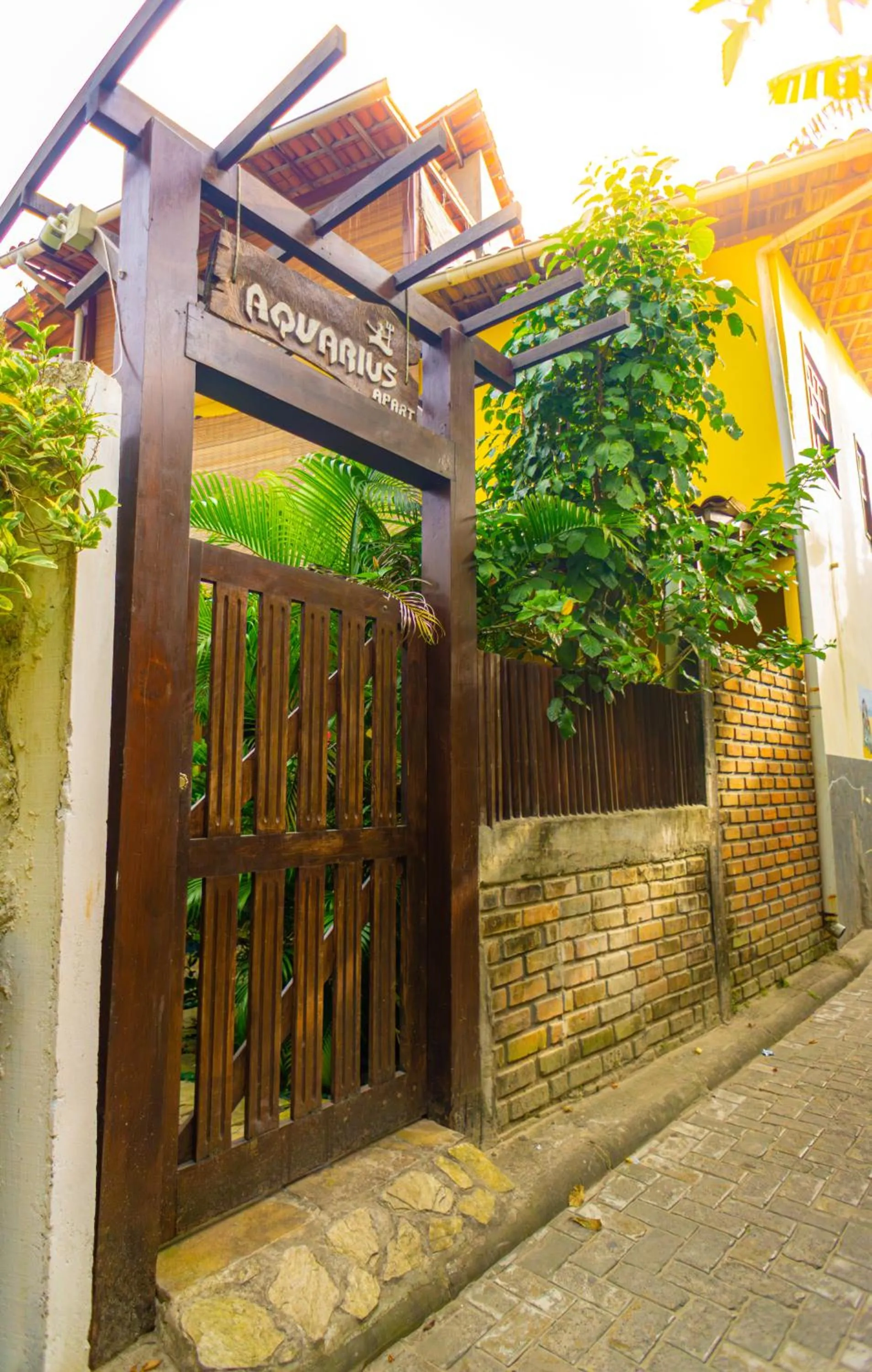 Facade/entrance in AquariusApart