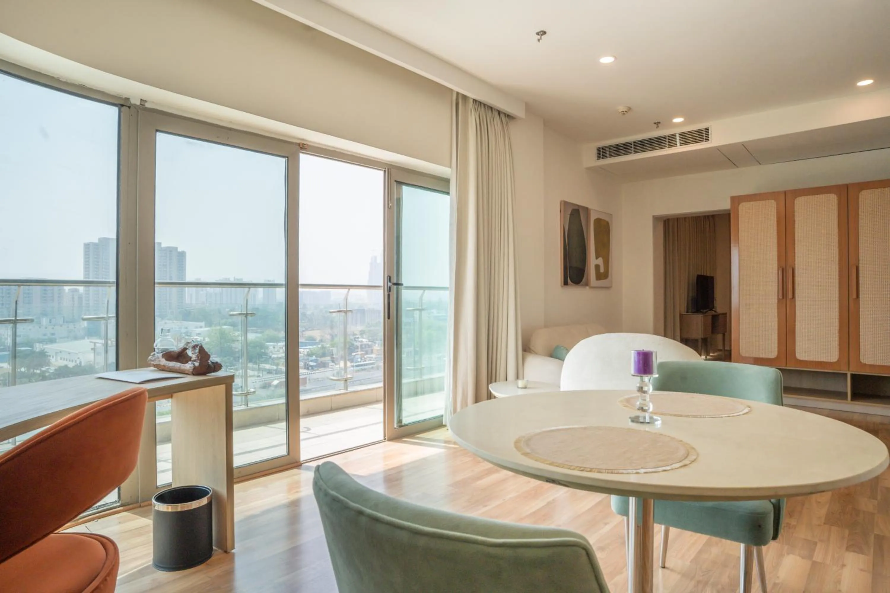 View (from property/room) in AR Suites KLJ Square