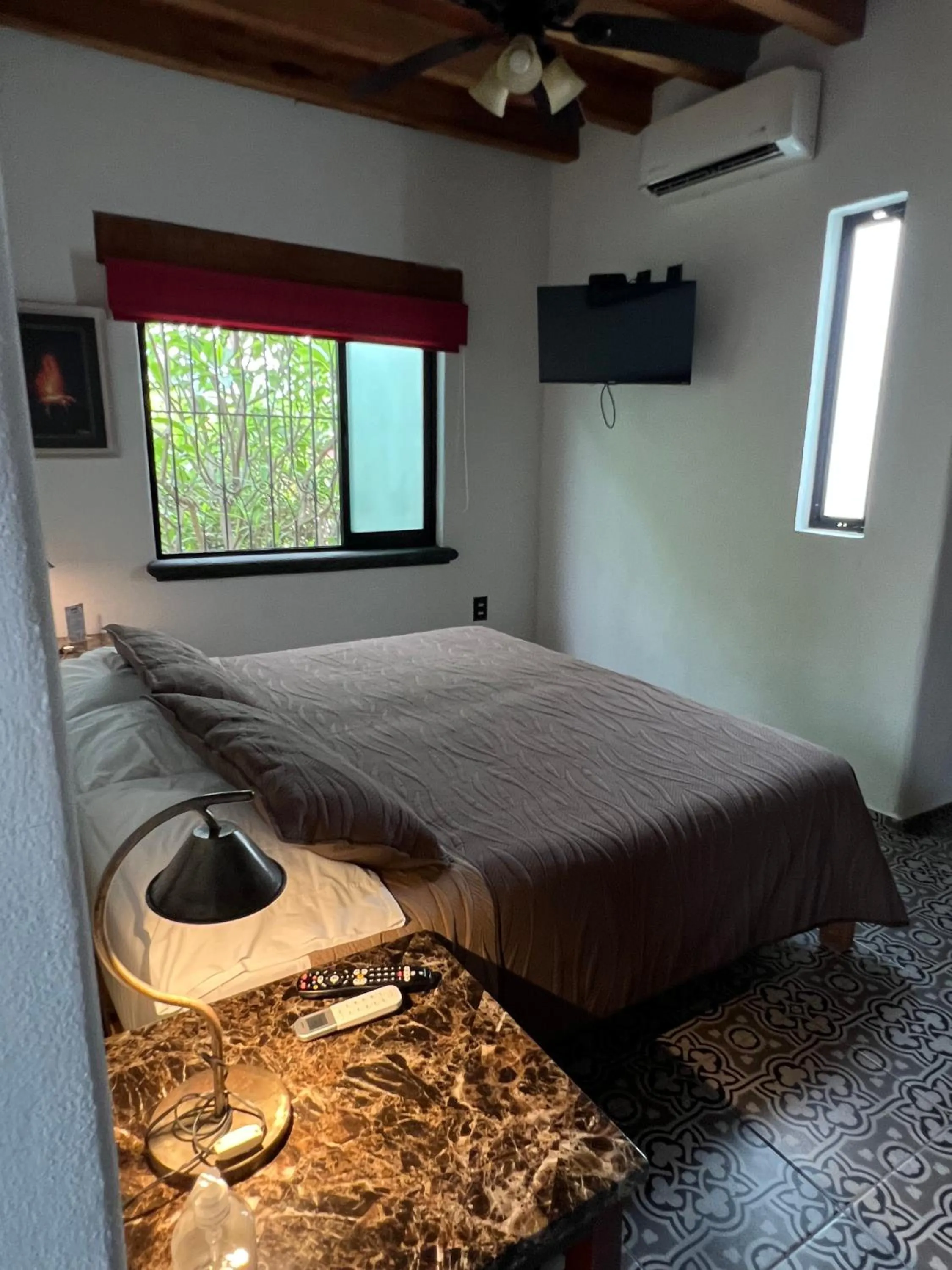 Bed in Hotel Casa Alvarada