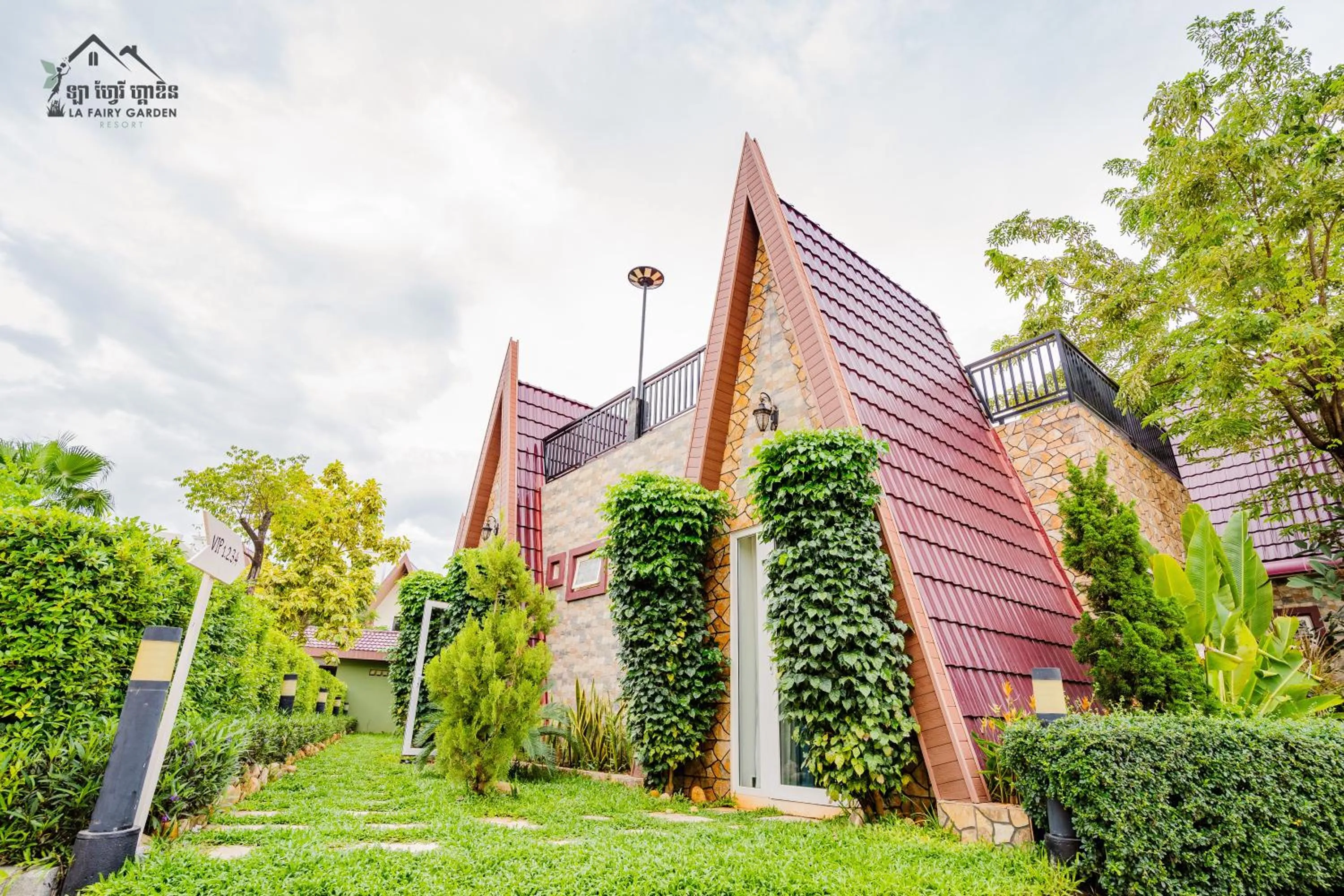 Property building in La Fairy Garden Resort