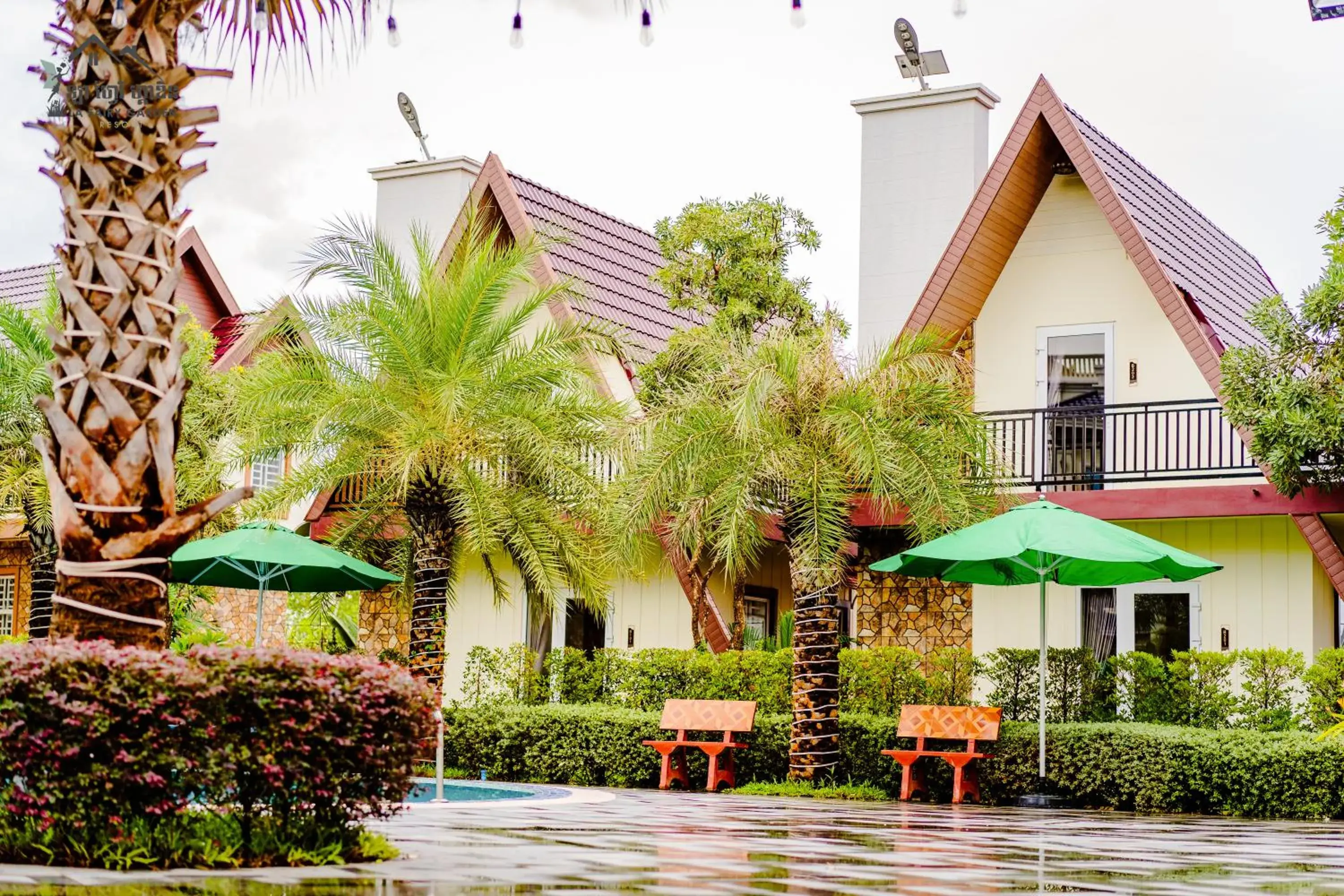 Property building in La Fairy Garden Resort Property building in La Fairy Garden Resort