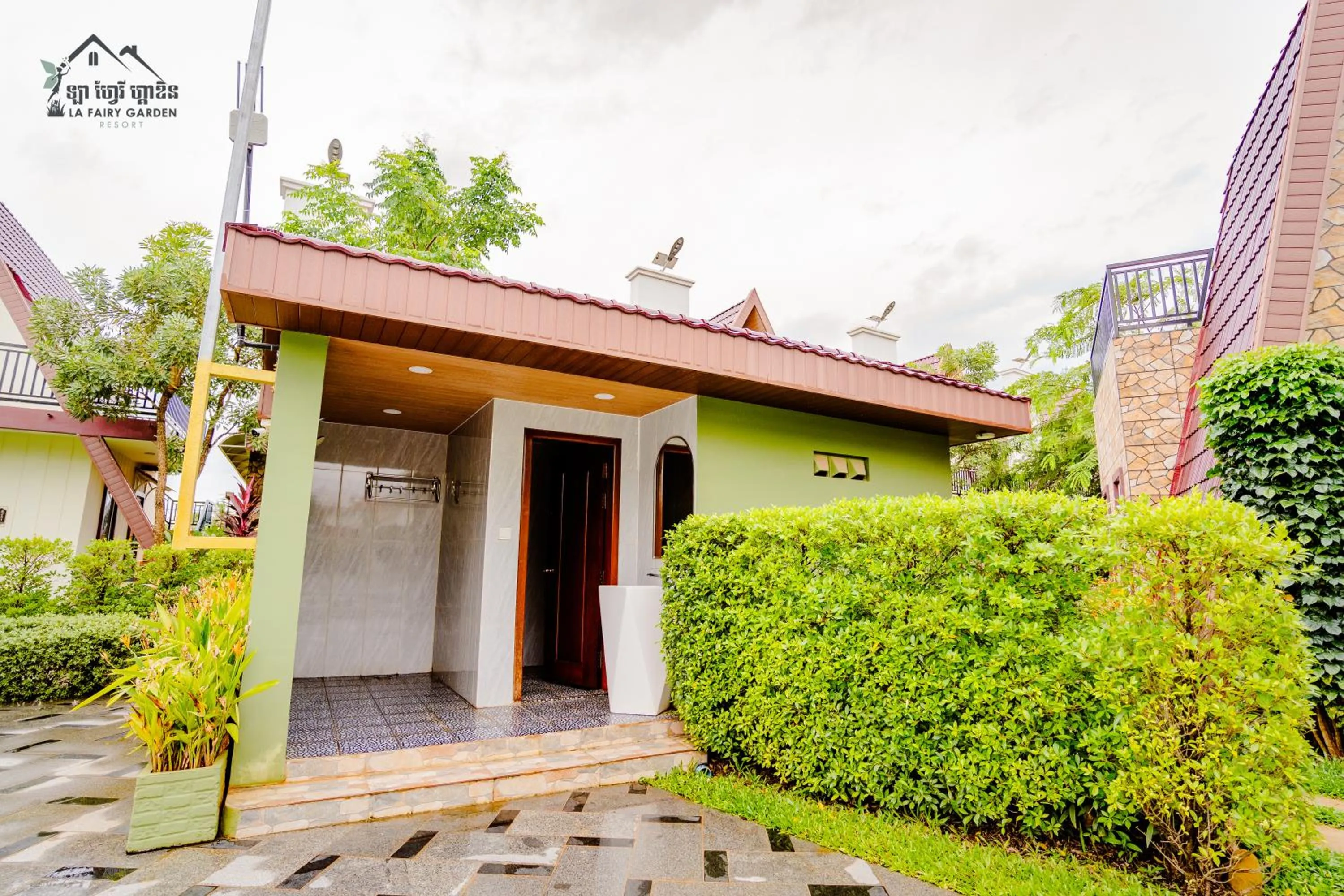 Property building in La Fairy Garden Resort