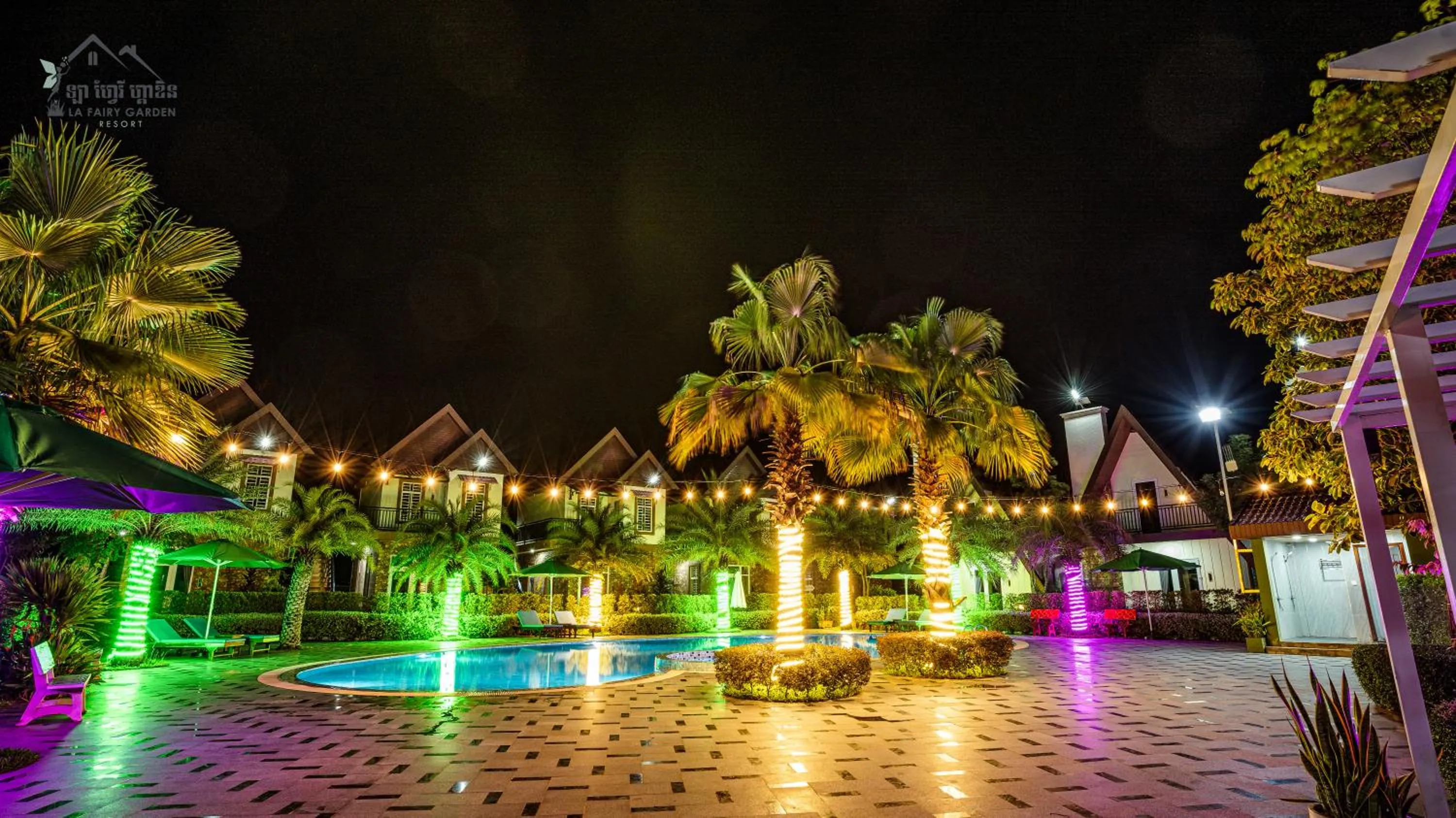 Property building in La Fairy Garden Resort