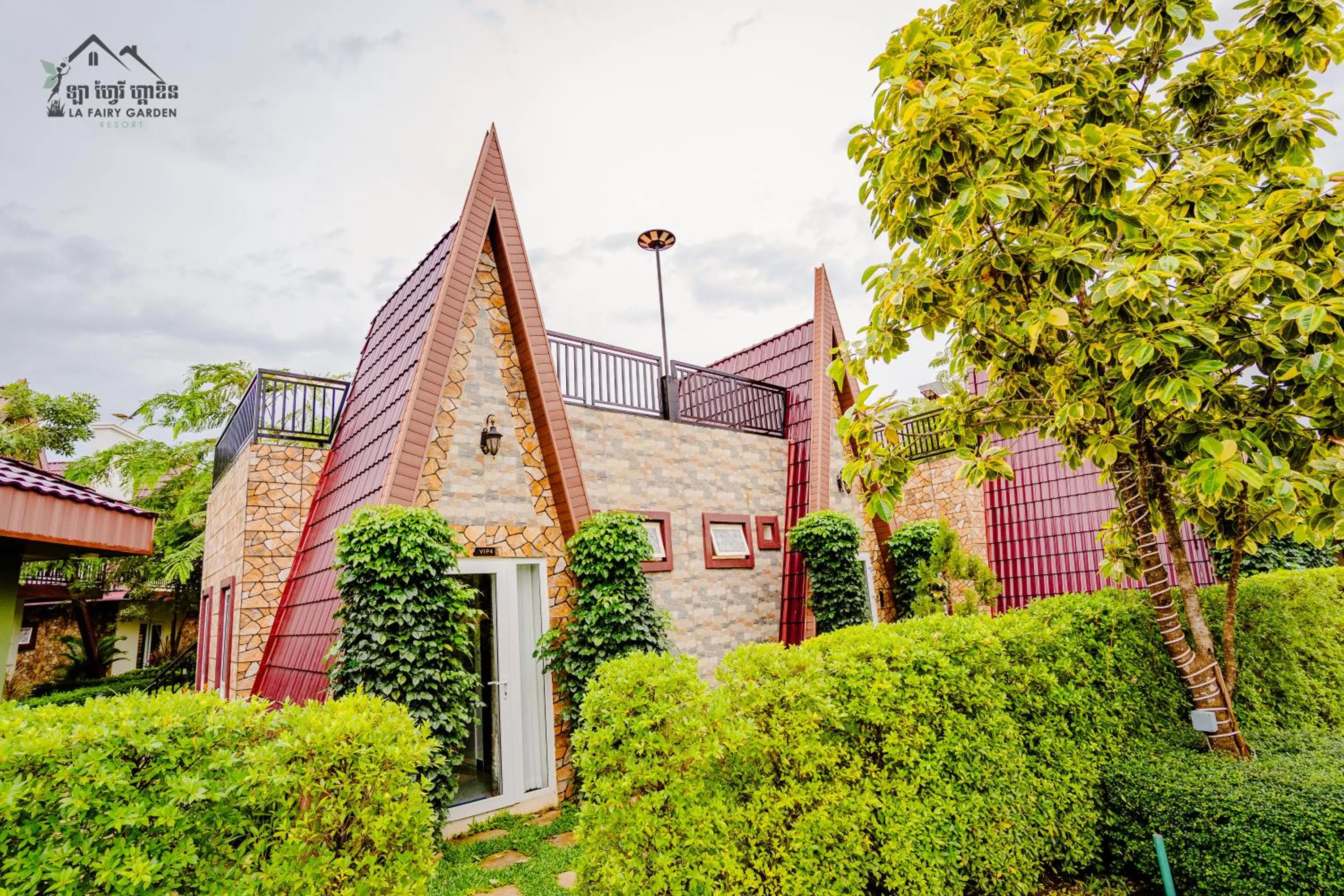 Property building in La Fairy Garden Resort