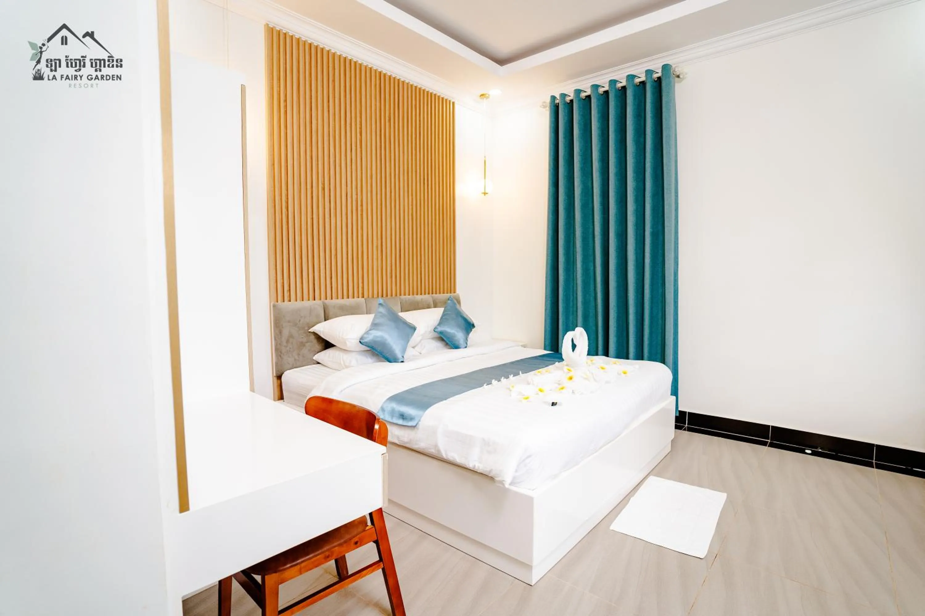 Bed in La Fairy Garden Resort