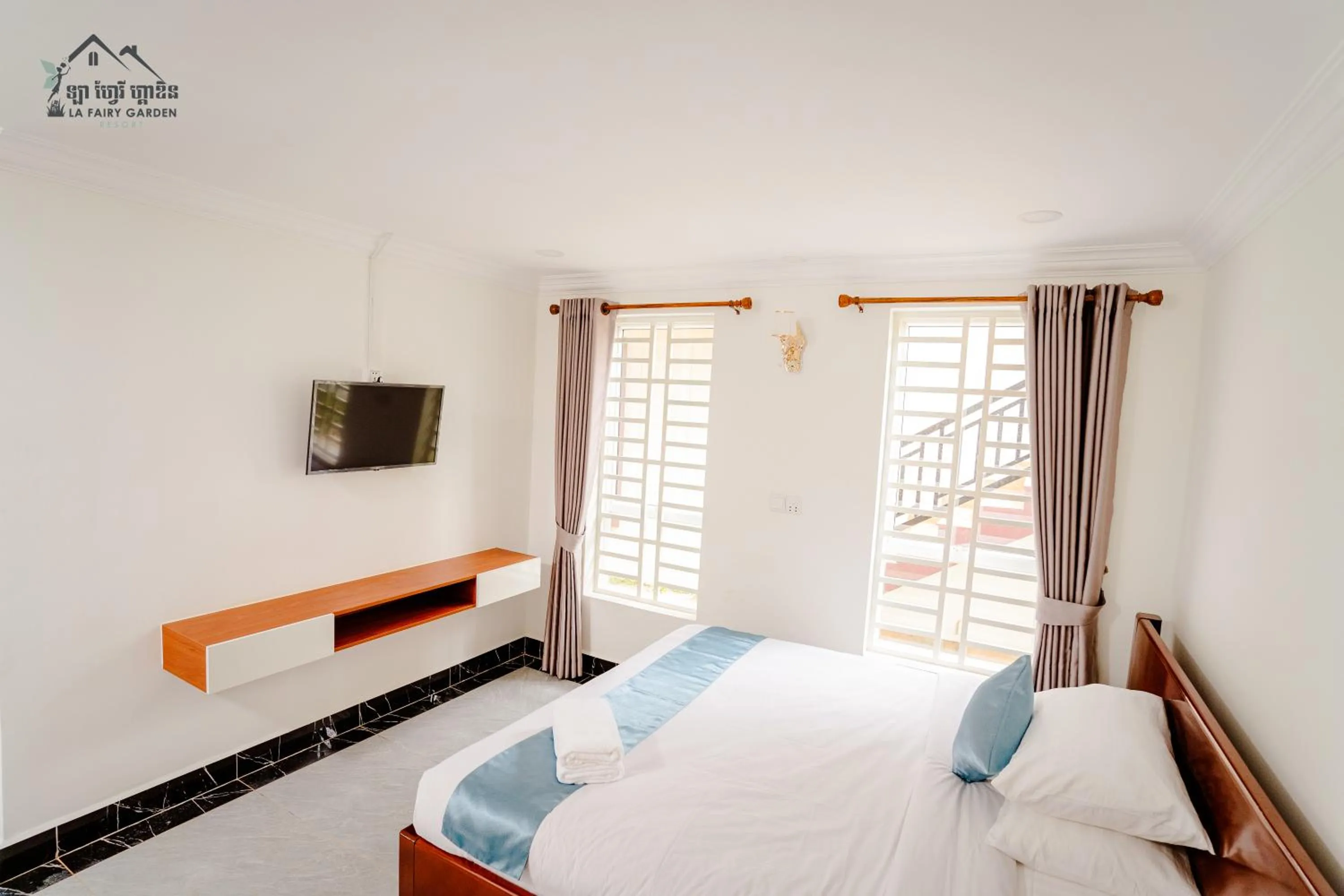 Photo of the whole room, Bed in La Fairy Garden Resort