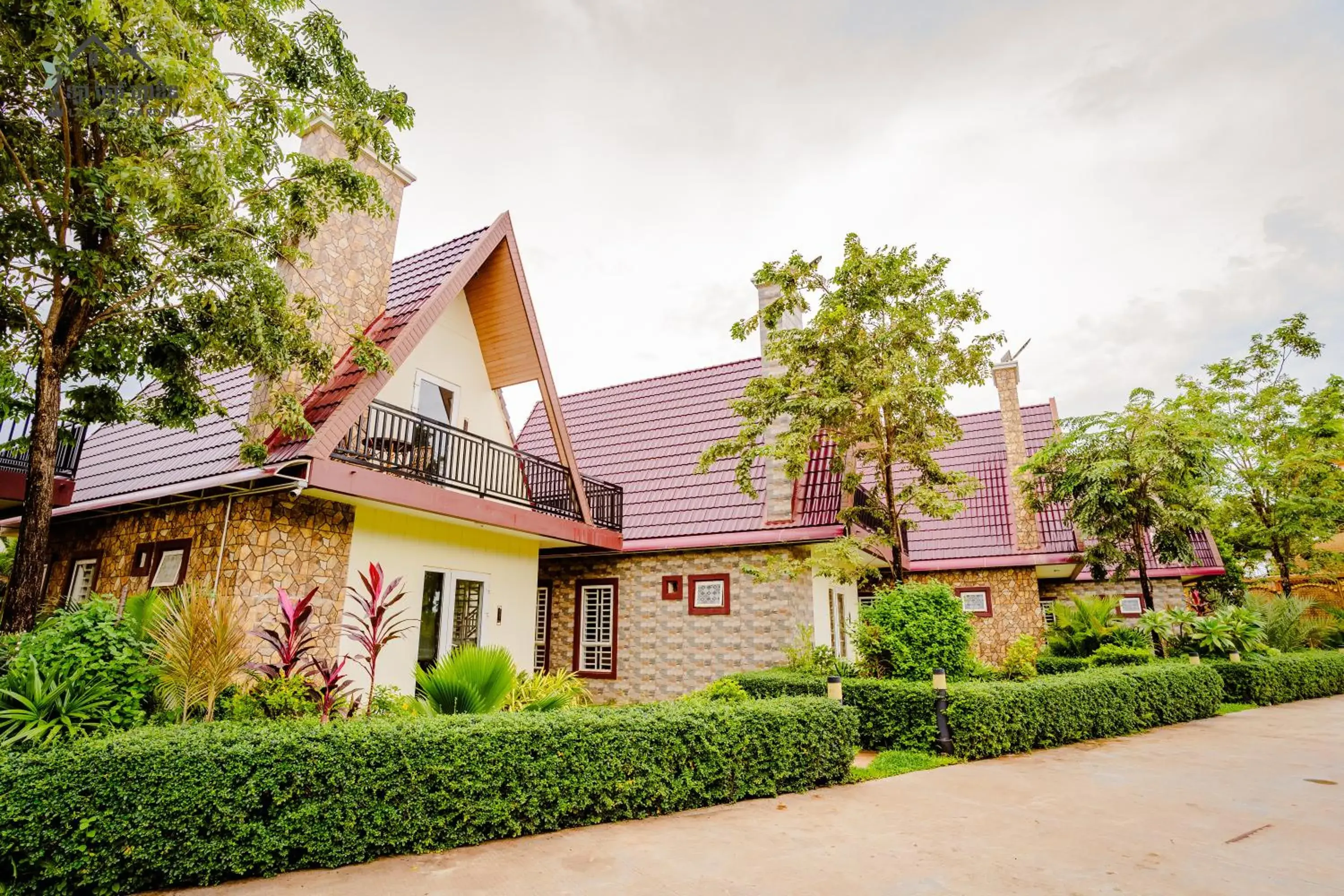 Property building in La Fairy Garden Resort Property building in La Fairy Garden Resort