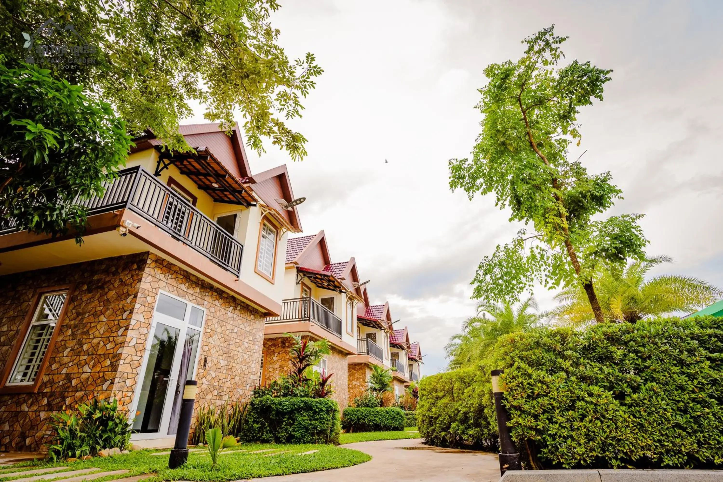 Property building in La Fairy Garden Resort Property building in La Fairy Garden Resort