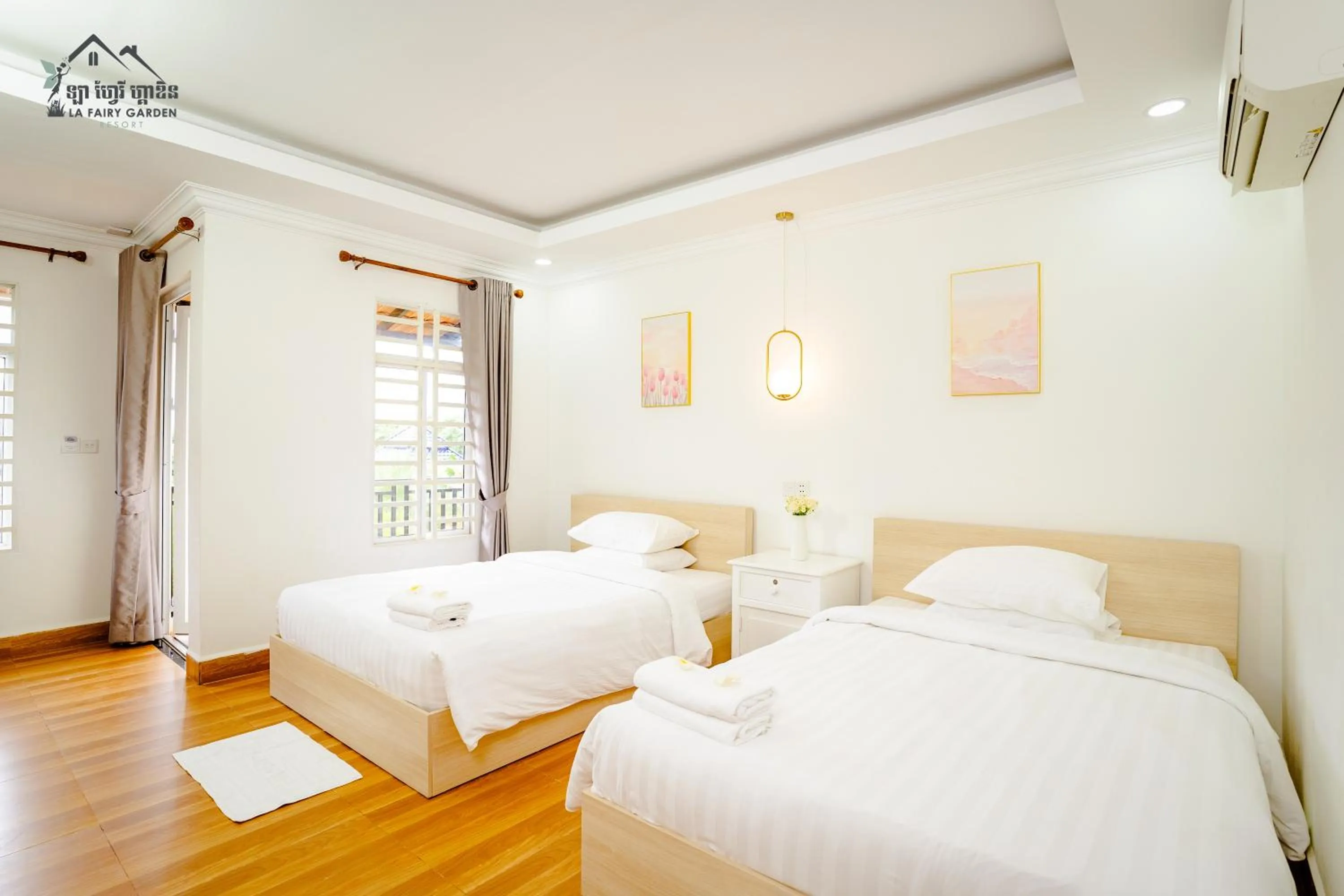 Photo of the whole room, Bed in La Fairy Garden Resort