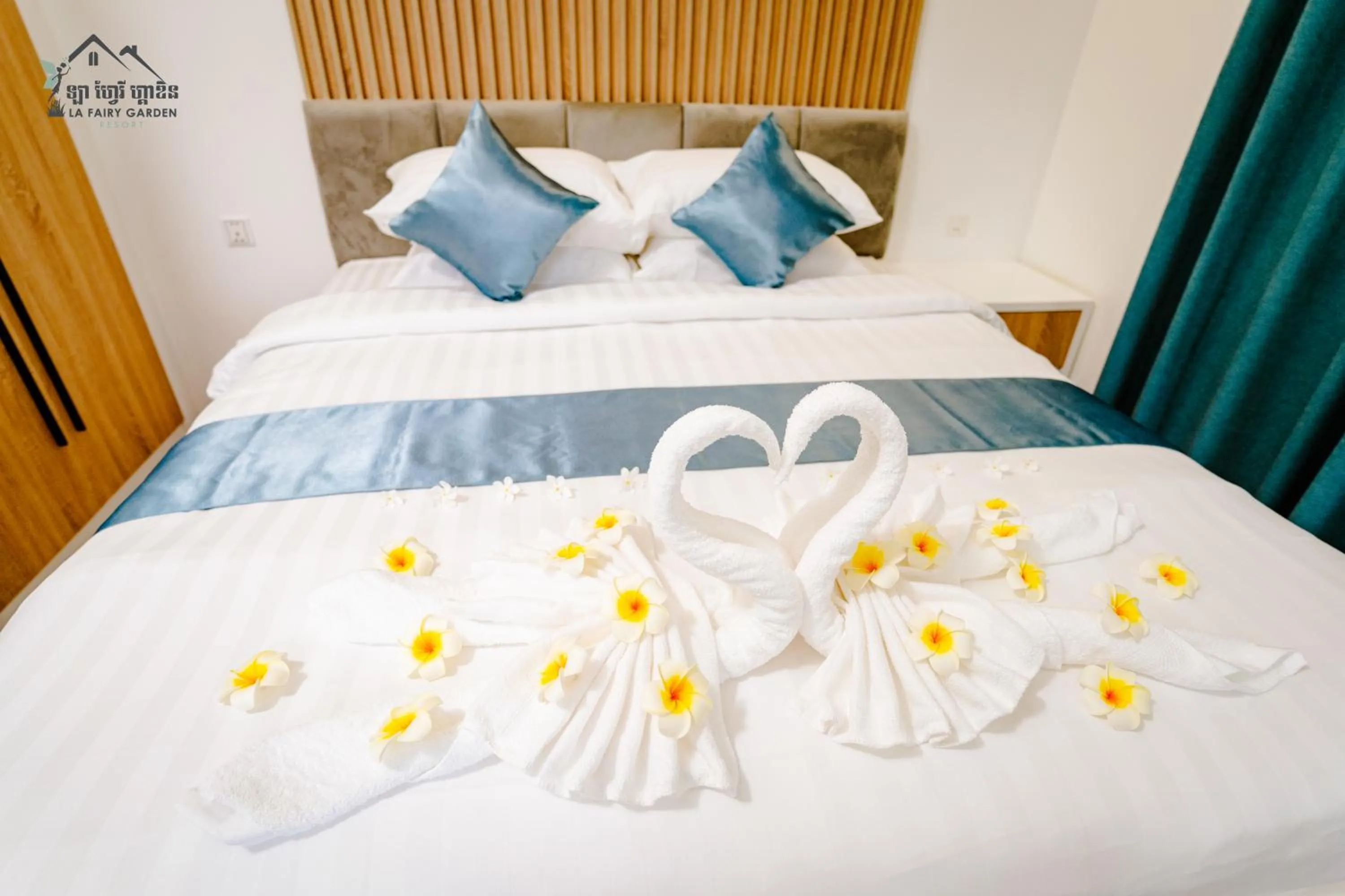 Bed in La Fairy Garden Resort