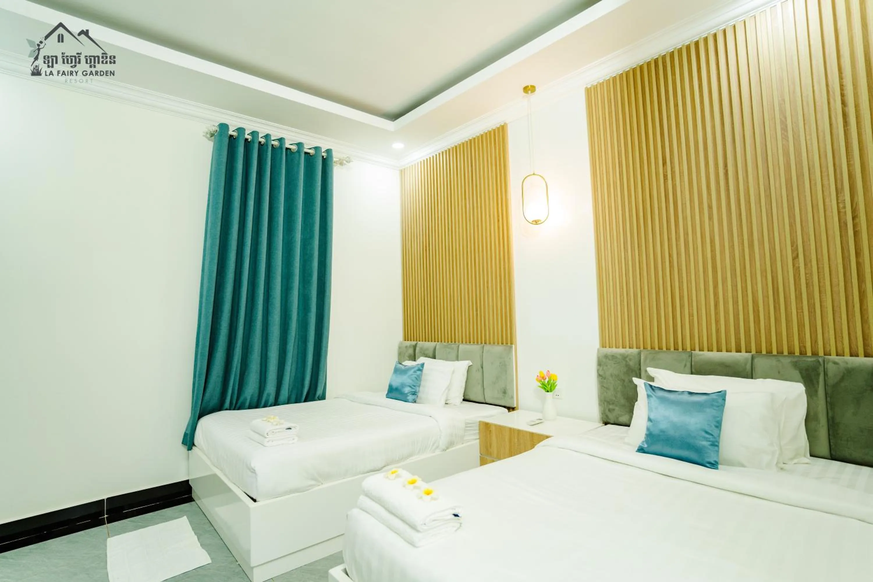 Bedroom, Bed in La Fairy Garden Resort