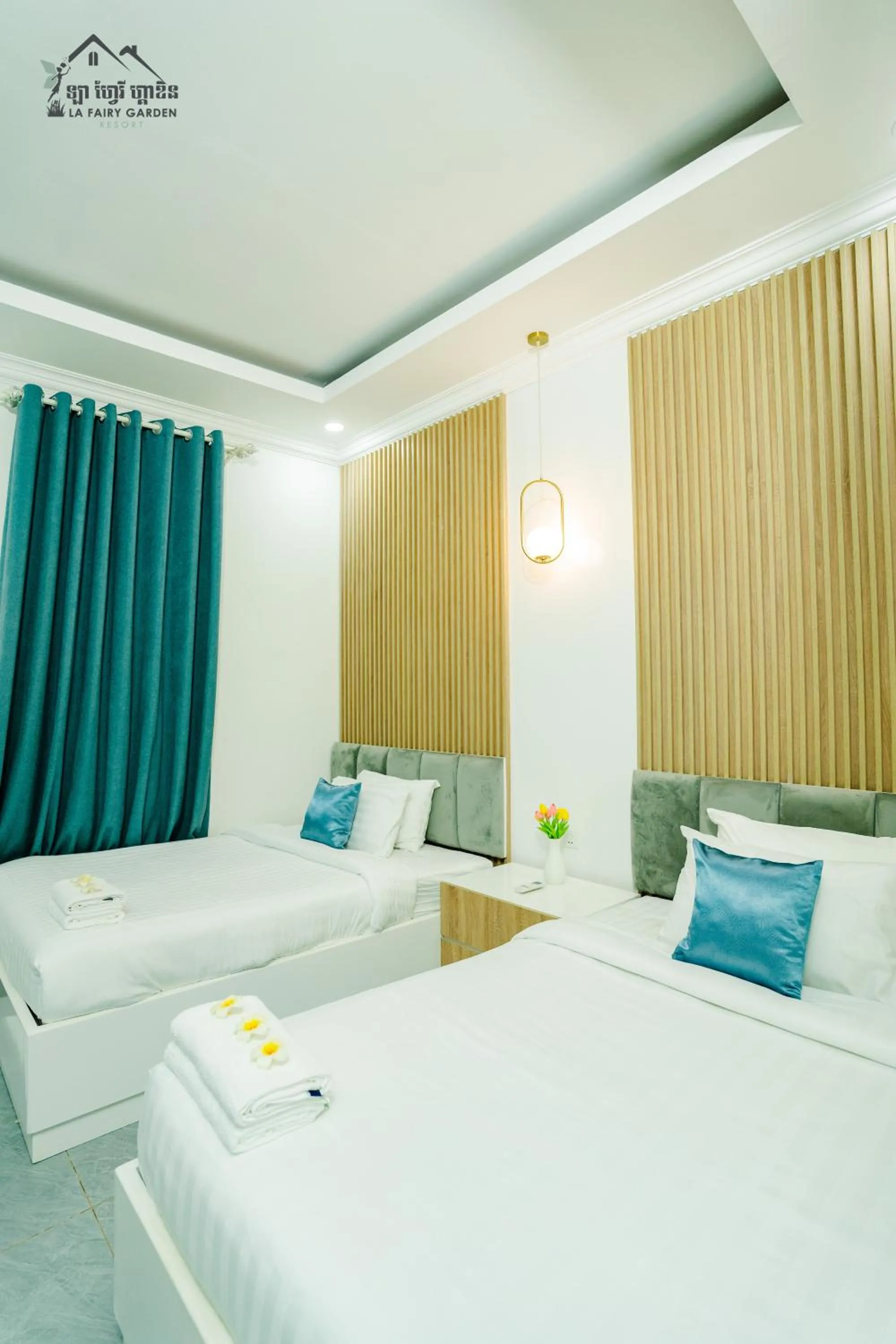 Bedroom, Bed in La Fairy Garden Resort