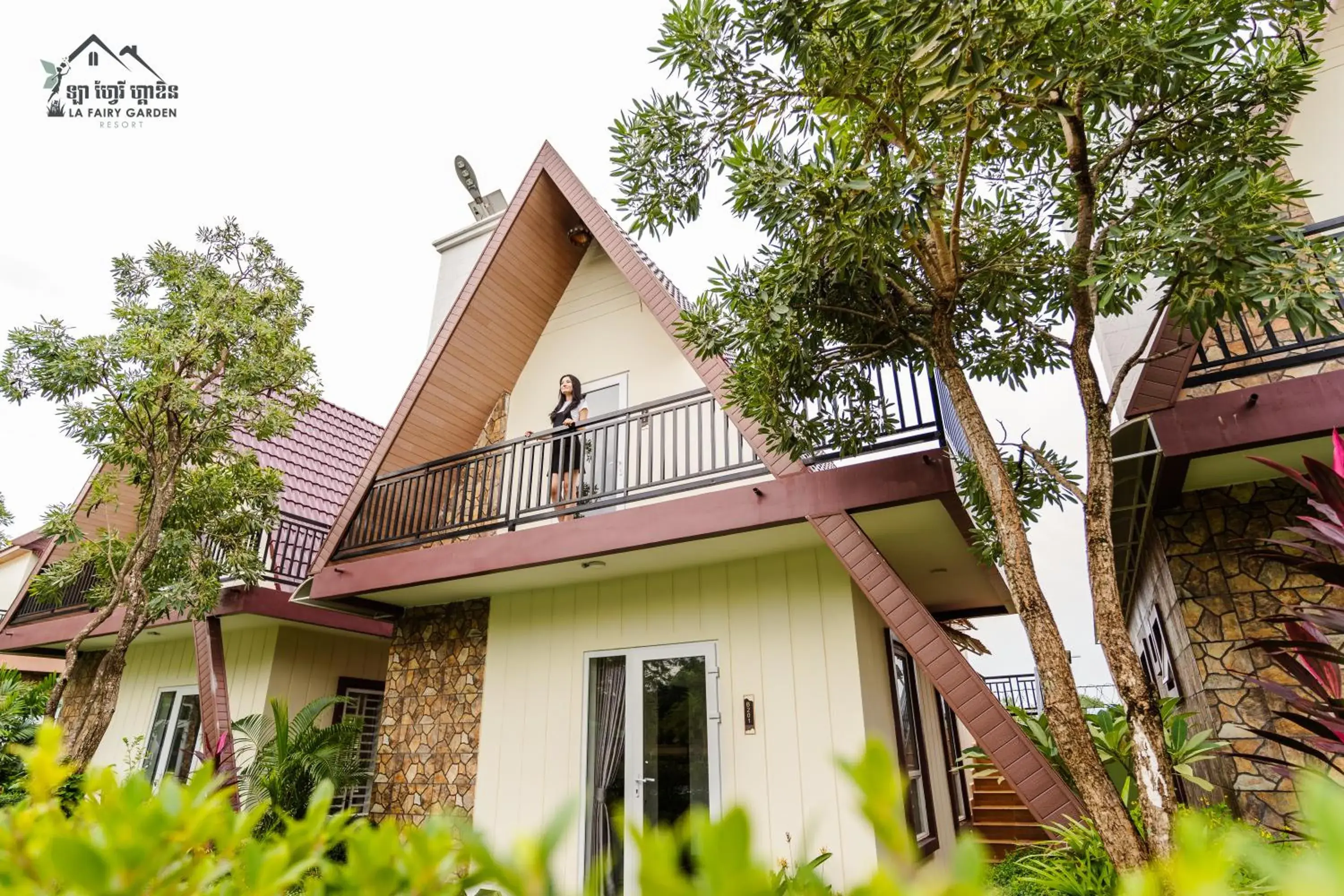 Property building in La Fairy Garden Resort Property building in La Fairy Garden Resort