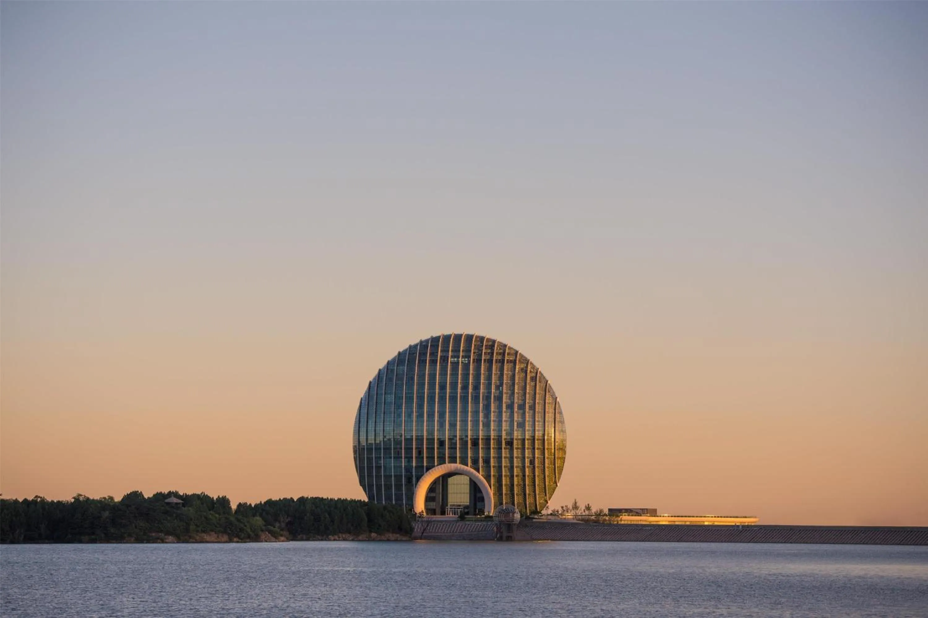 Property building in Sunrise Kempinski Hotel Beijing