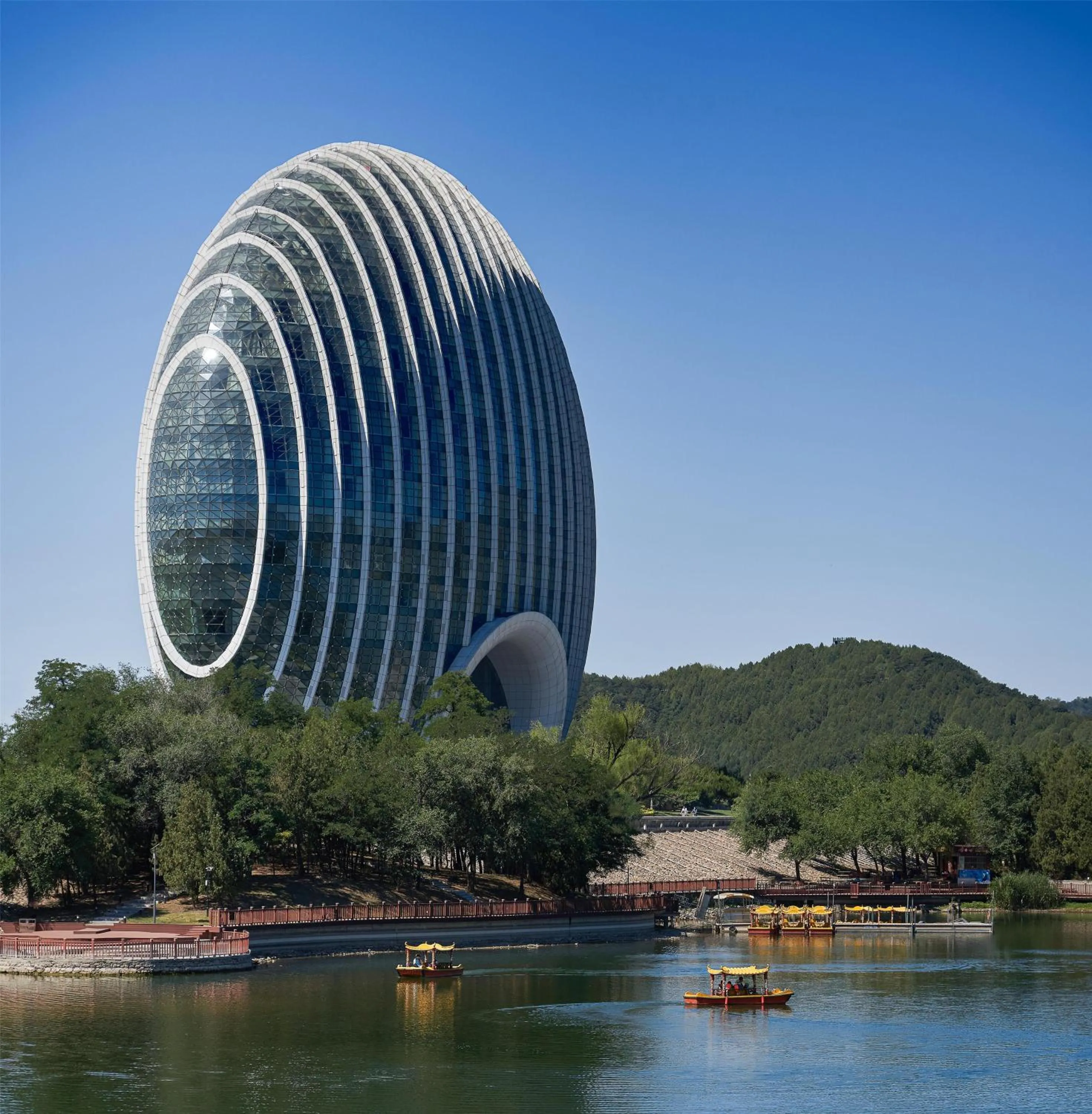 Property building in Sunrise Kempinski Hotel Beijing