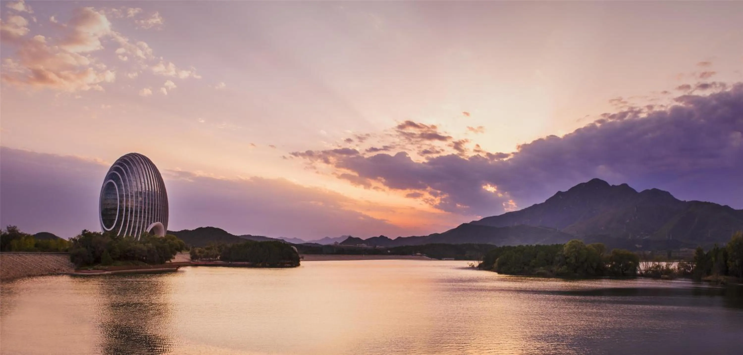 Property building in Sunrise Kempinski Hotel Beijing