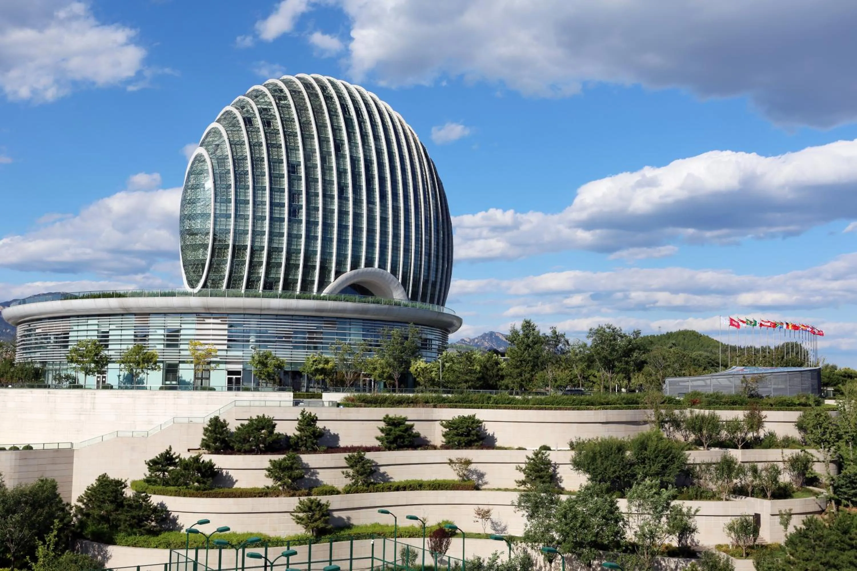 Property building in Sunrise Kempinski Hotel Beijing