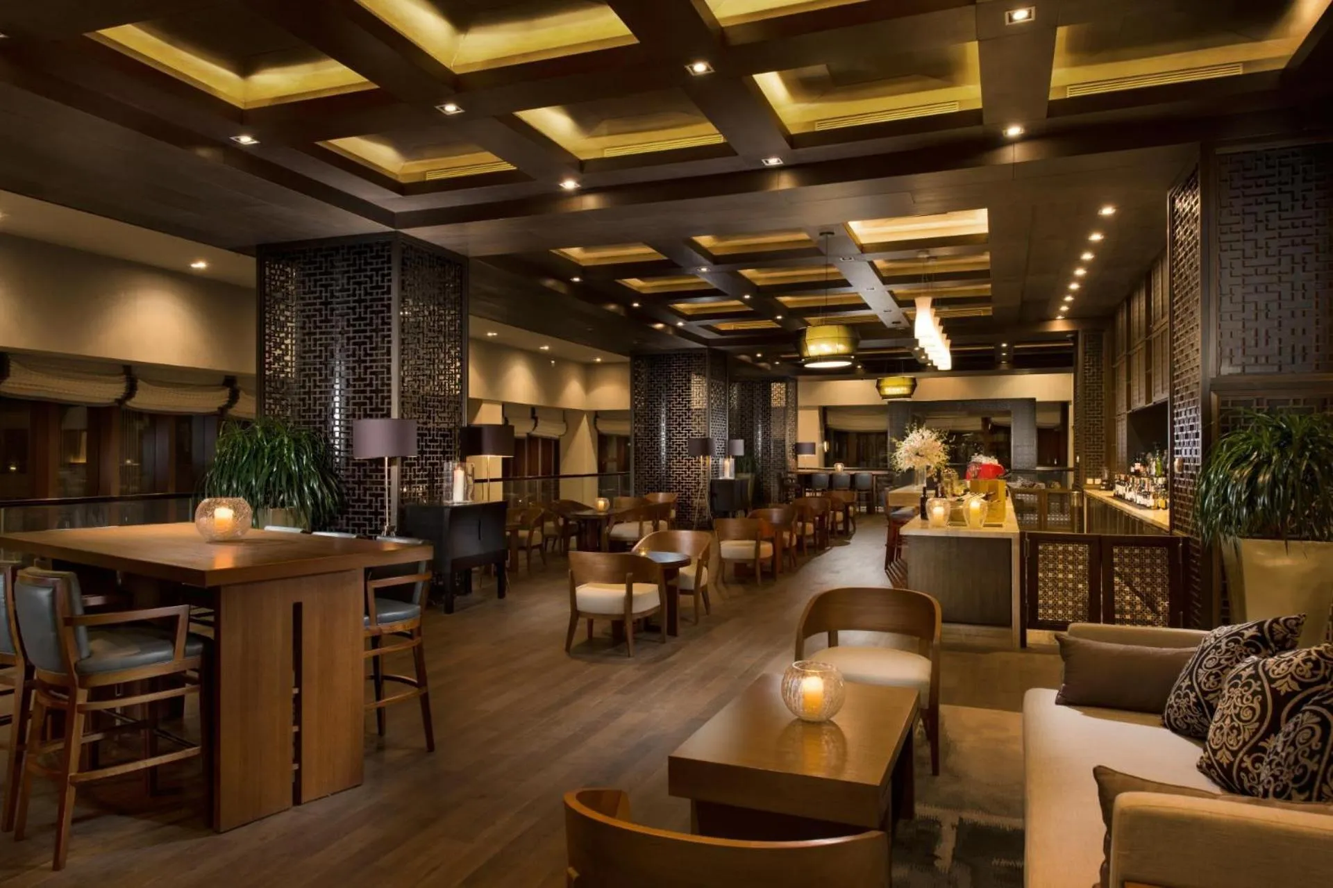 Lounge or bar in Yanqi Hotel, Managed by Kempinski