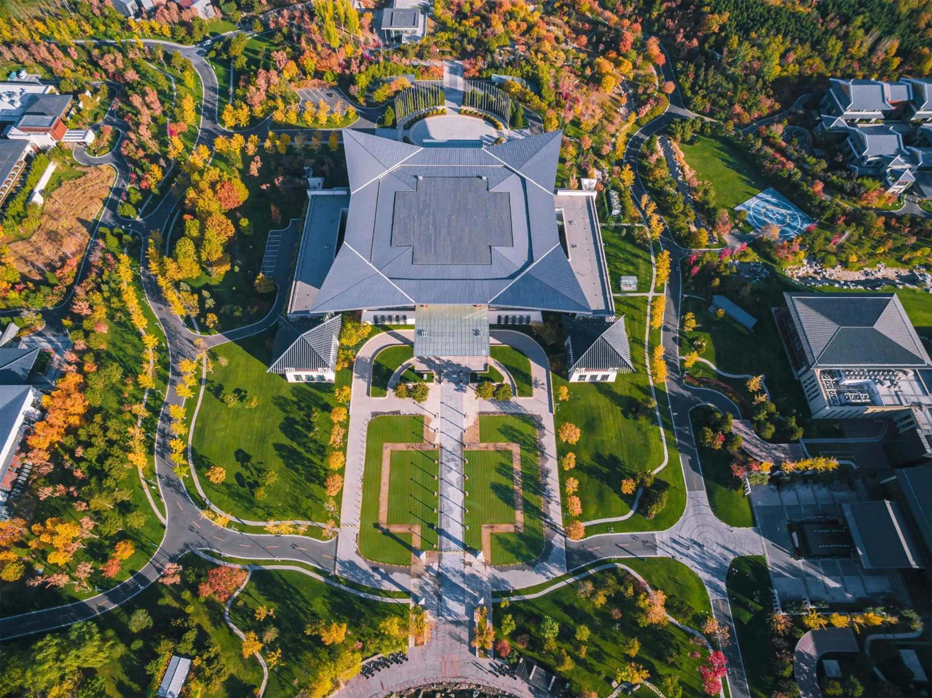 Meeting/conference room in Yanqi Hotel, Managed by Kempinski