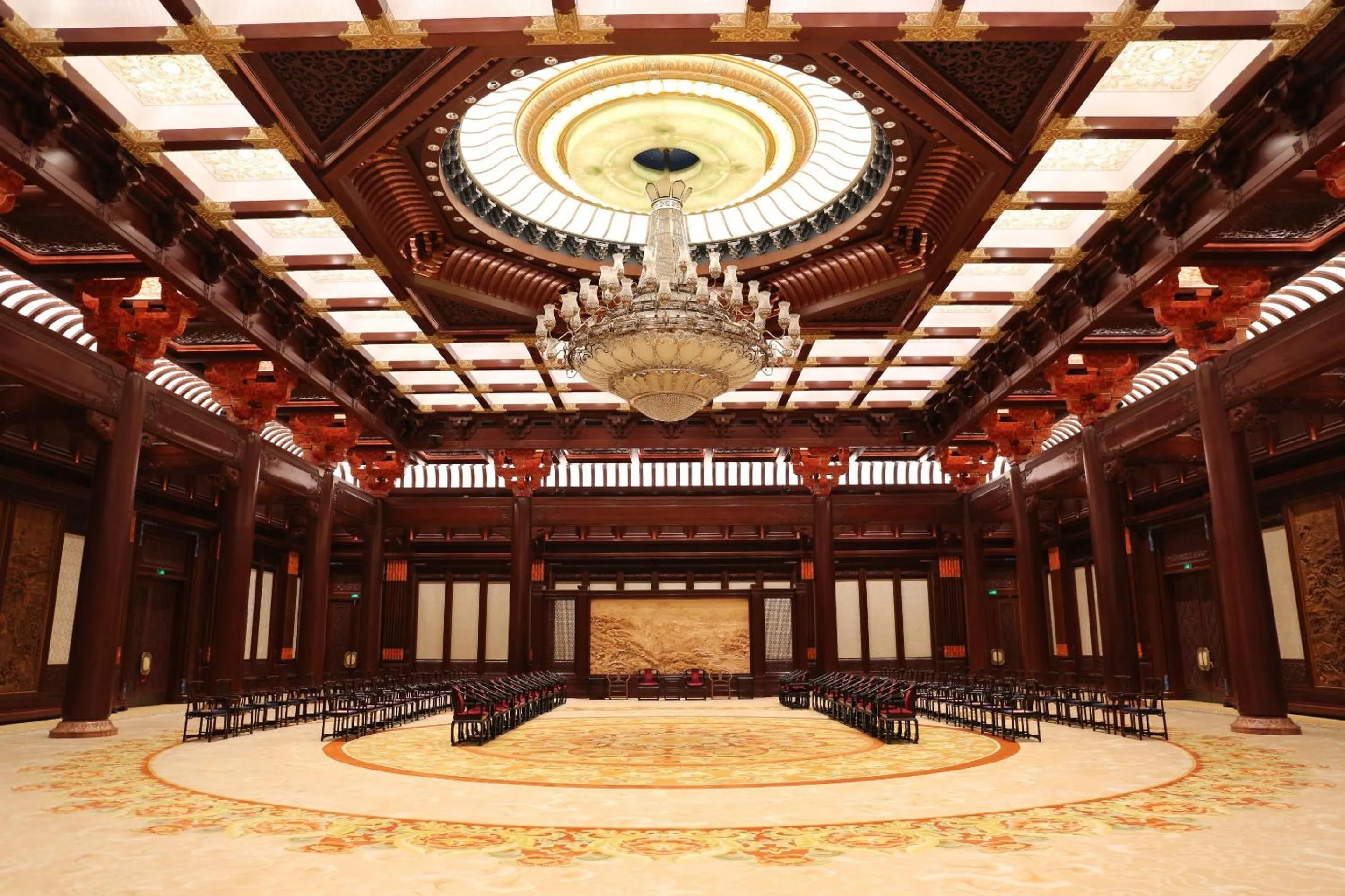 Meeting/conference room in Yanqi Hotel, Managed by Kempinski