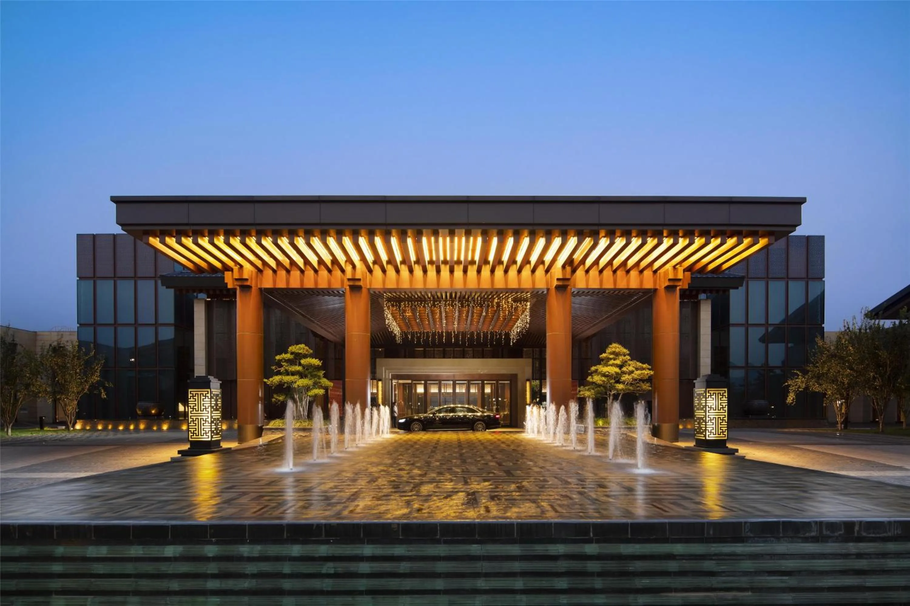 Property building in Yanqi Hotel, Managed by Kempinski