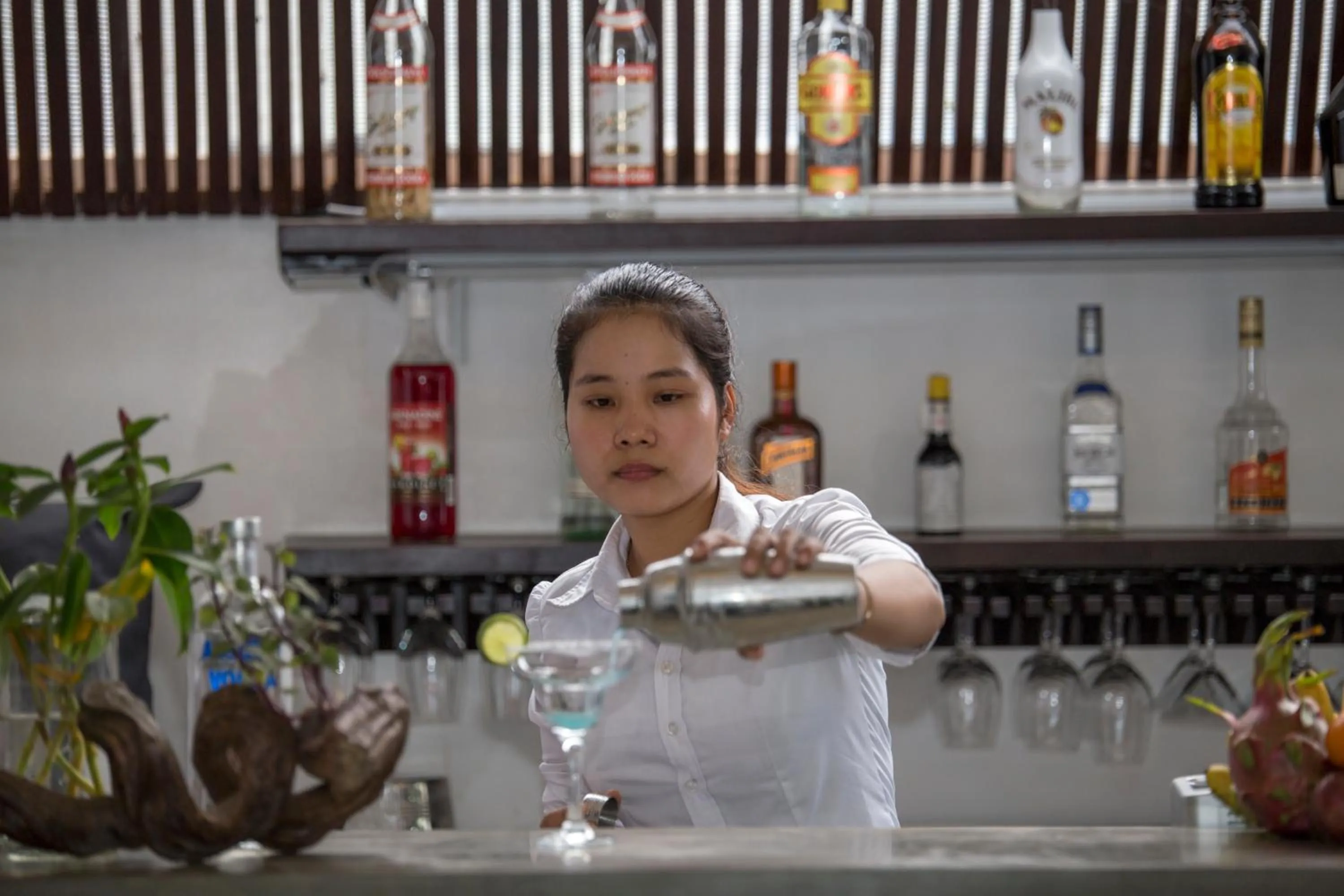 Lounge or bar in Solitaire Damnak Villa Hotel