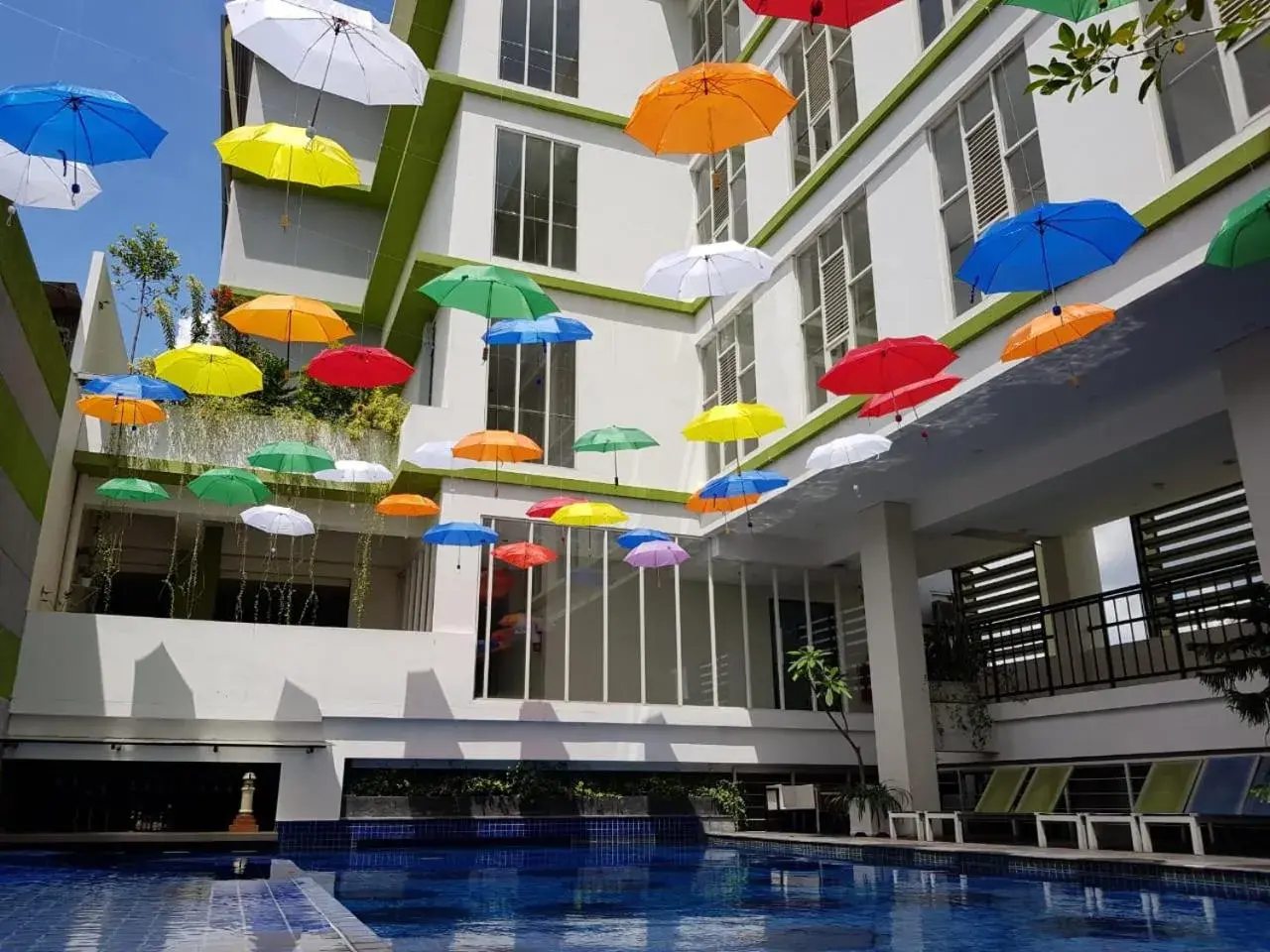 , Swimming Pool in Hotel Dafam Fortuna Seturan
