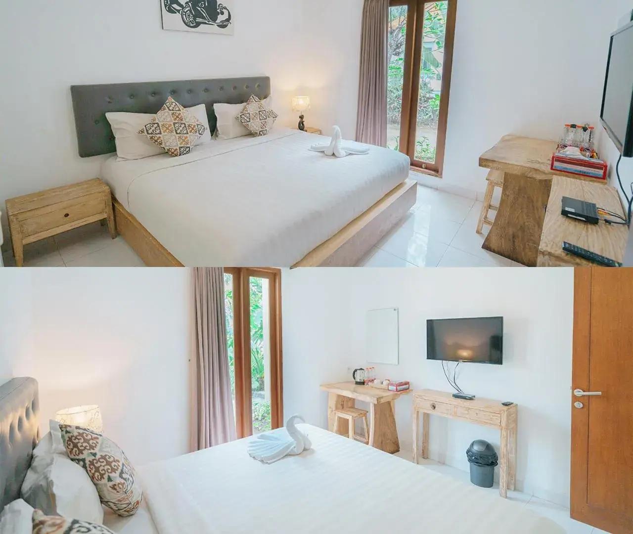 Bed in Odika Lovina Villas Bed in Odika Lovina Villas