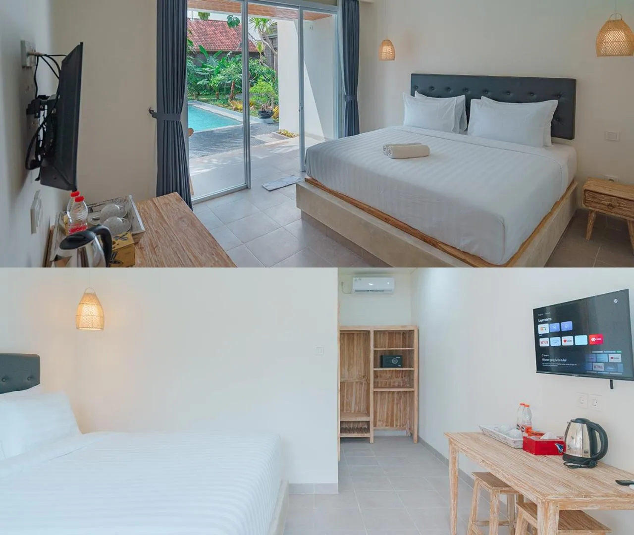 Bed in Odika Lovina Villas