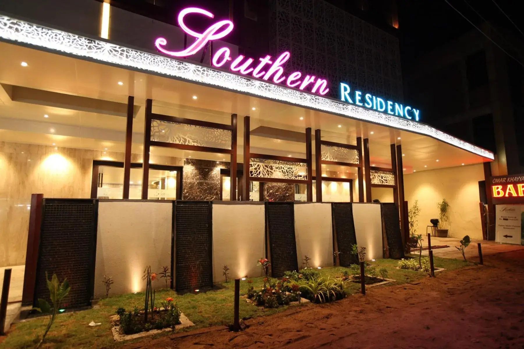 Facade/entrance in Hotel Southern Residency- near to SIPCOT Facade/entrance in Hotel Southern Residency- near to SIPCOT