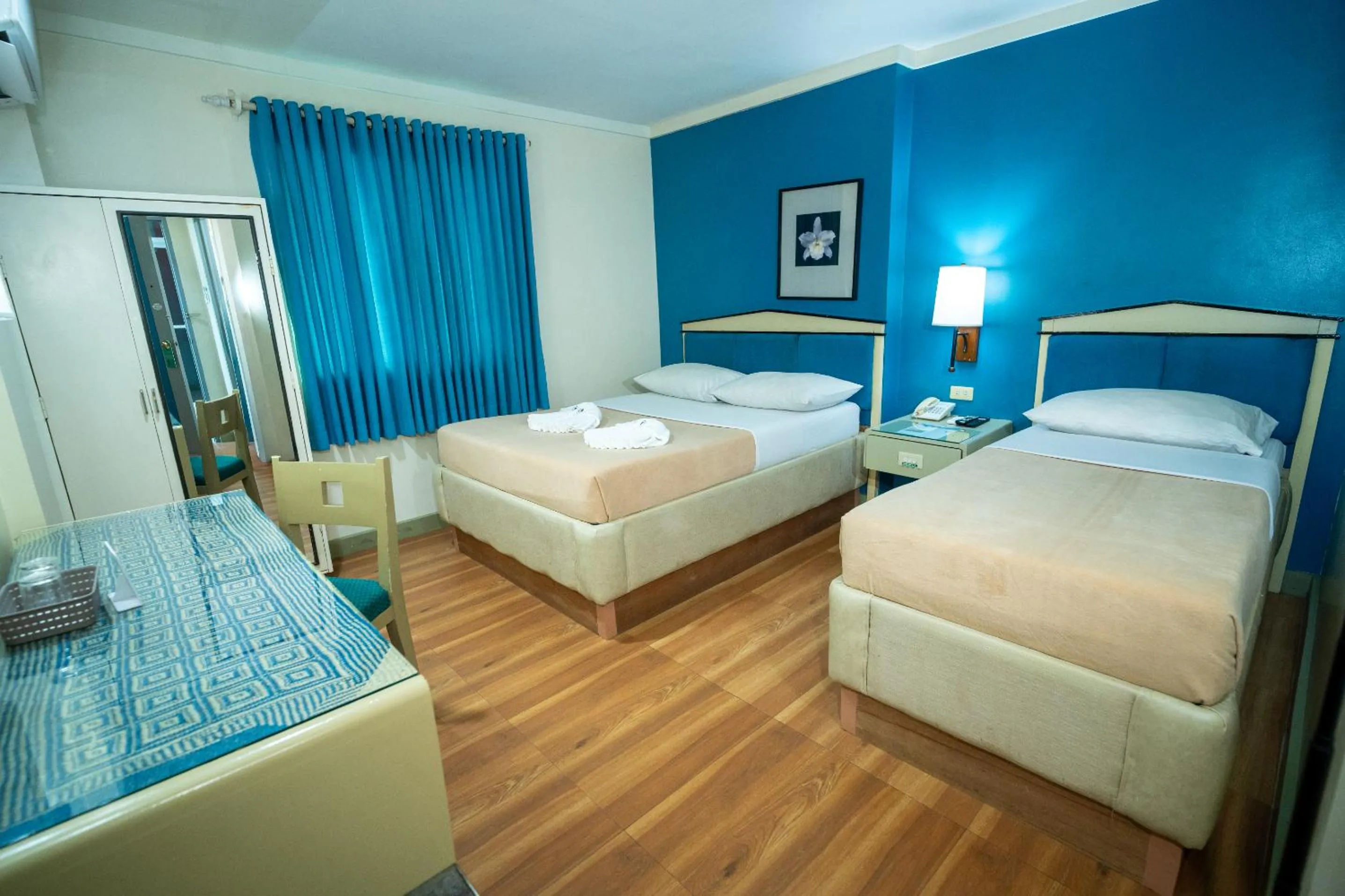 Family, Bed in New Dawn Pensionne House