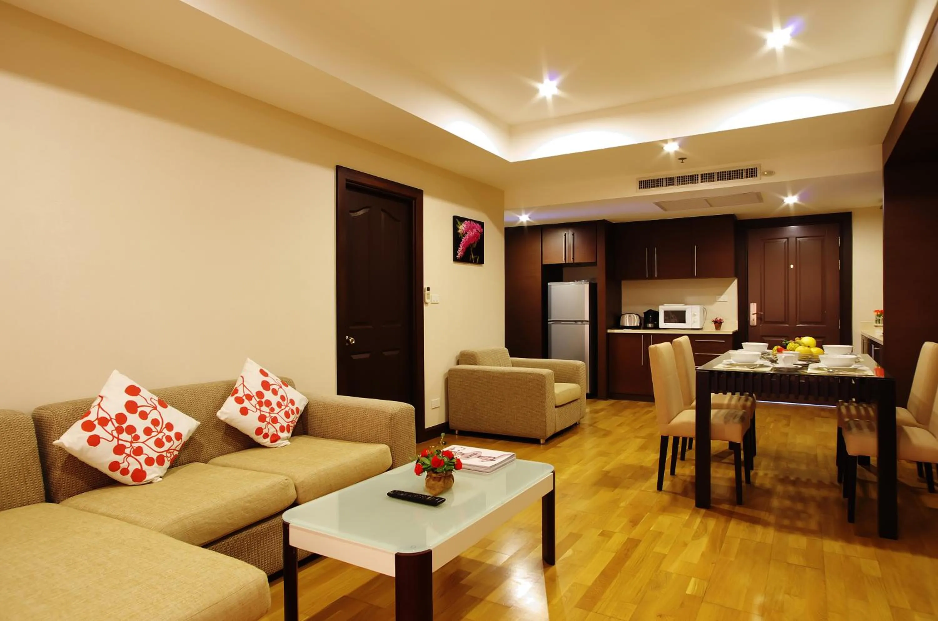 Living room in The Ninth Place Serviced Residence
