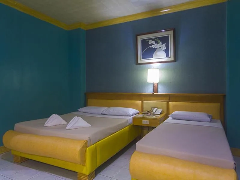 Bed in Nature's Pensionne House