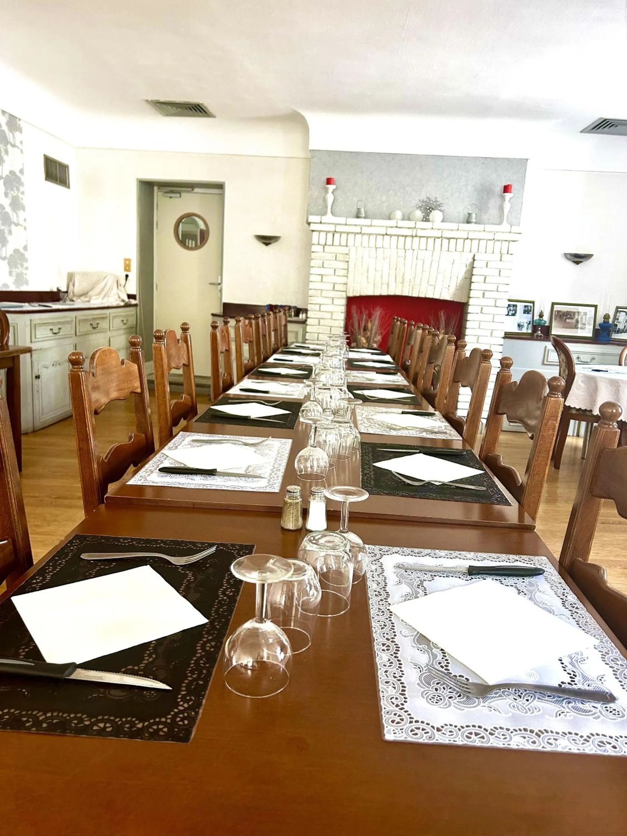 Dining area in Hotel Central