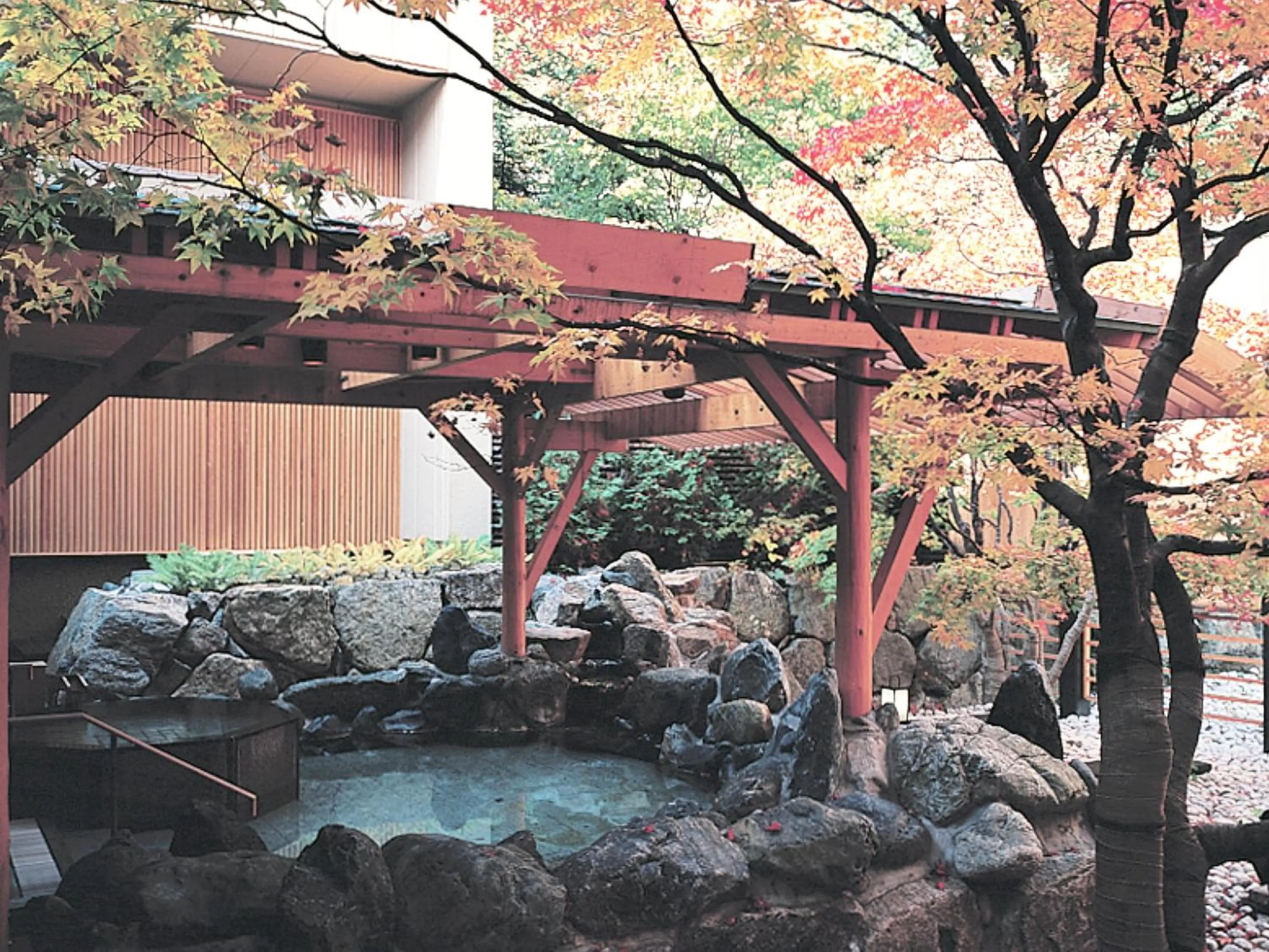 Open Air Bath in HanaMOMIJI
