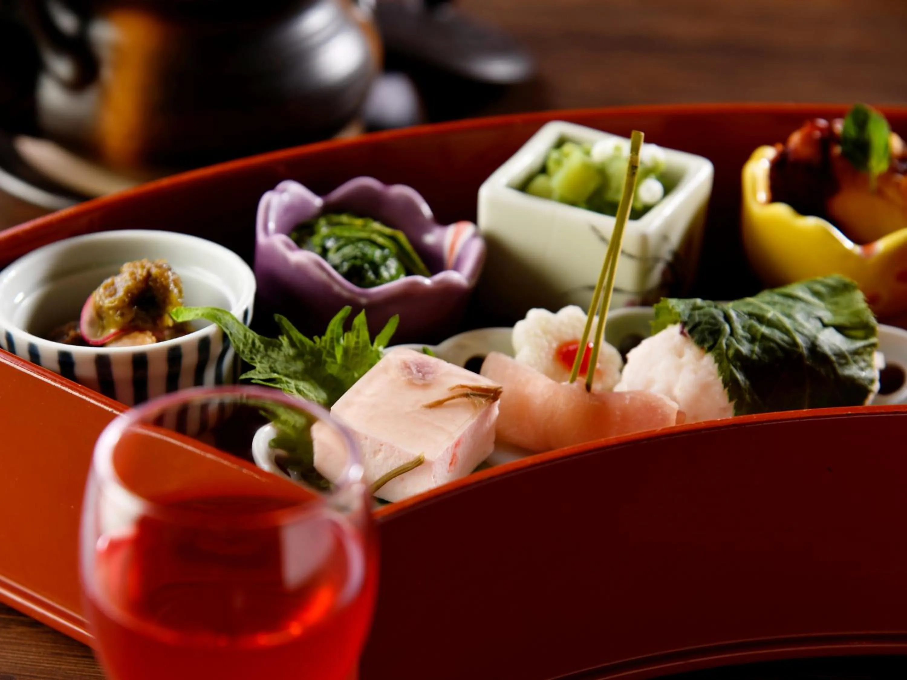 Food and drinks in HanaMOMIJI