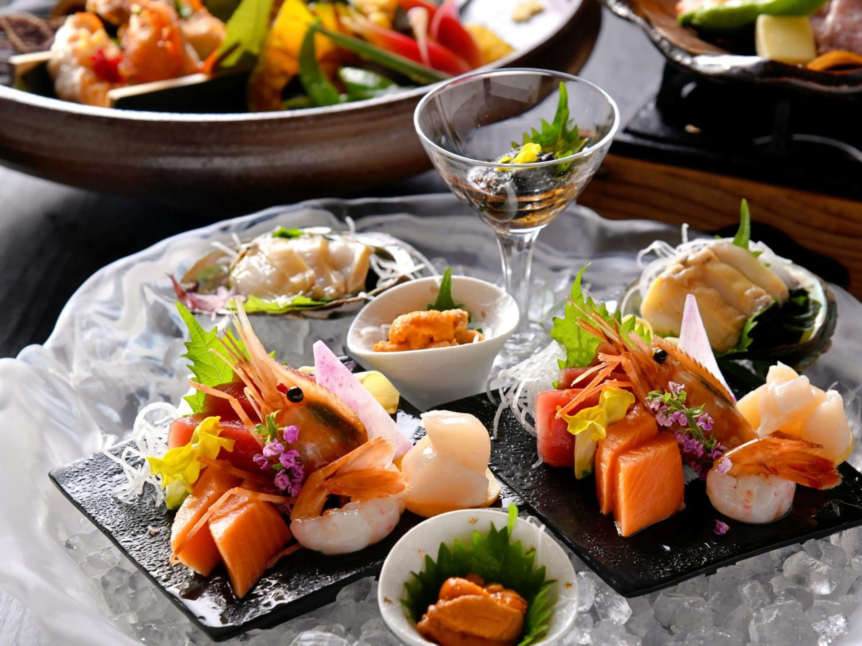 Food and drinks in HanaMOMIJI