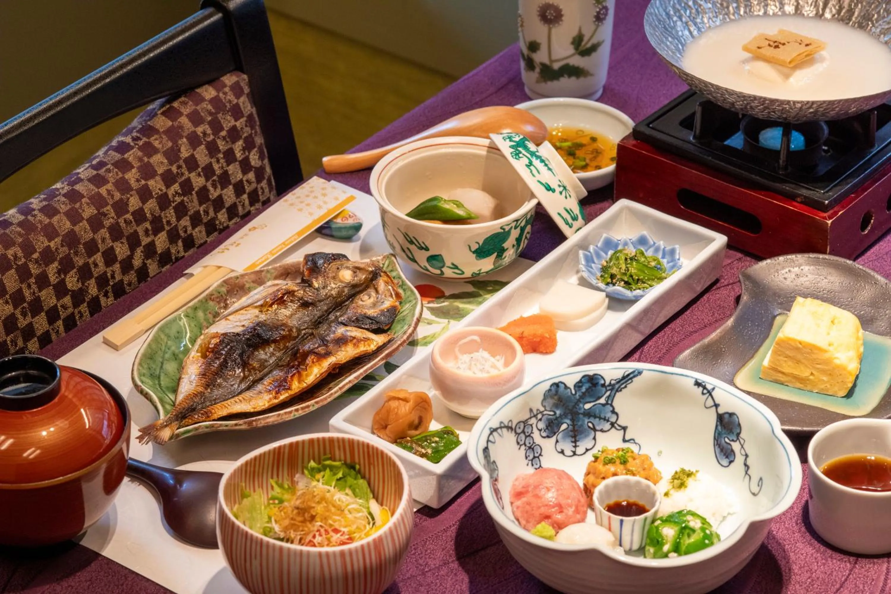 Breakfast in Hakone Kamon