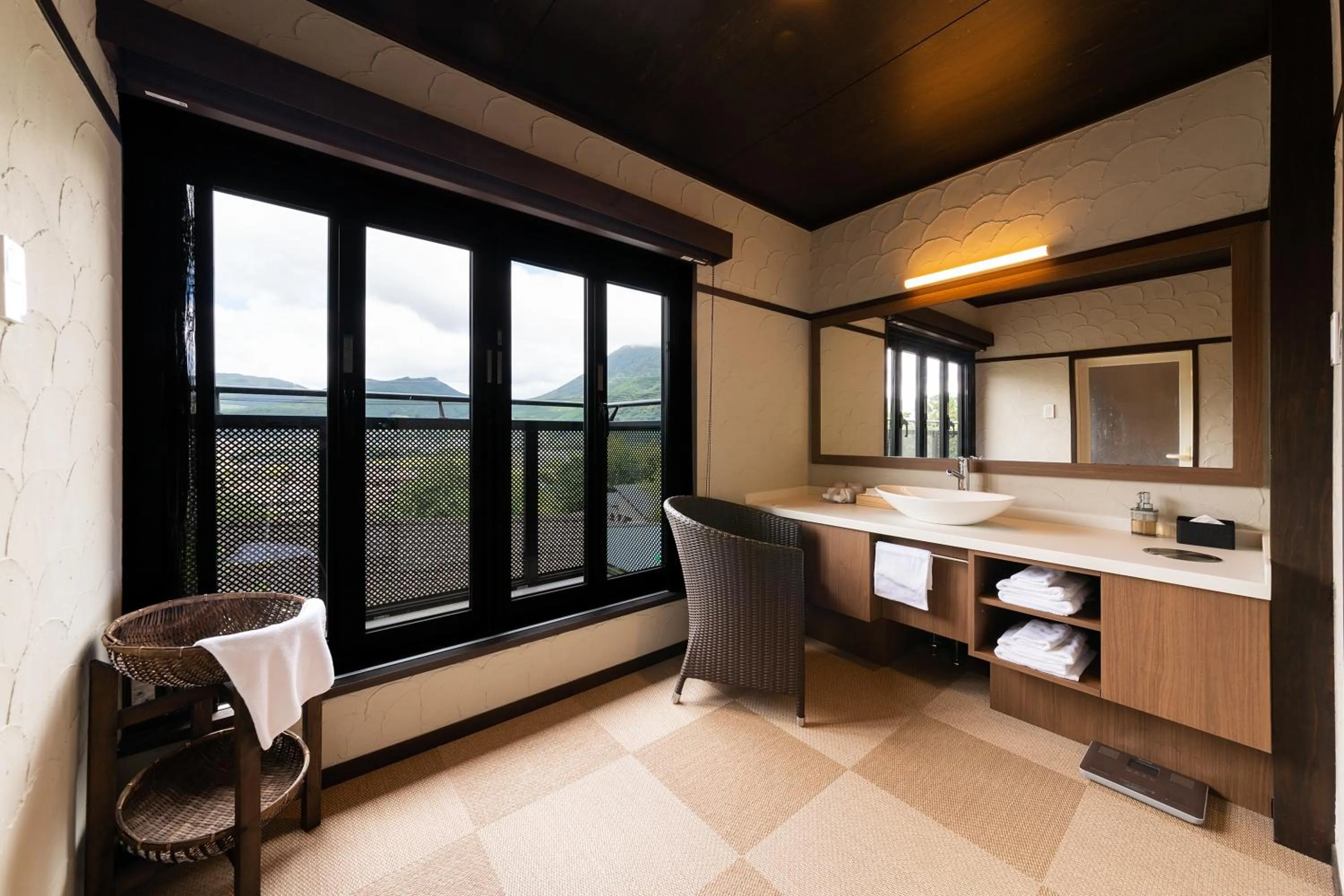 Bathroom in Yufudake Ichibo no Yado Kirara