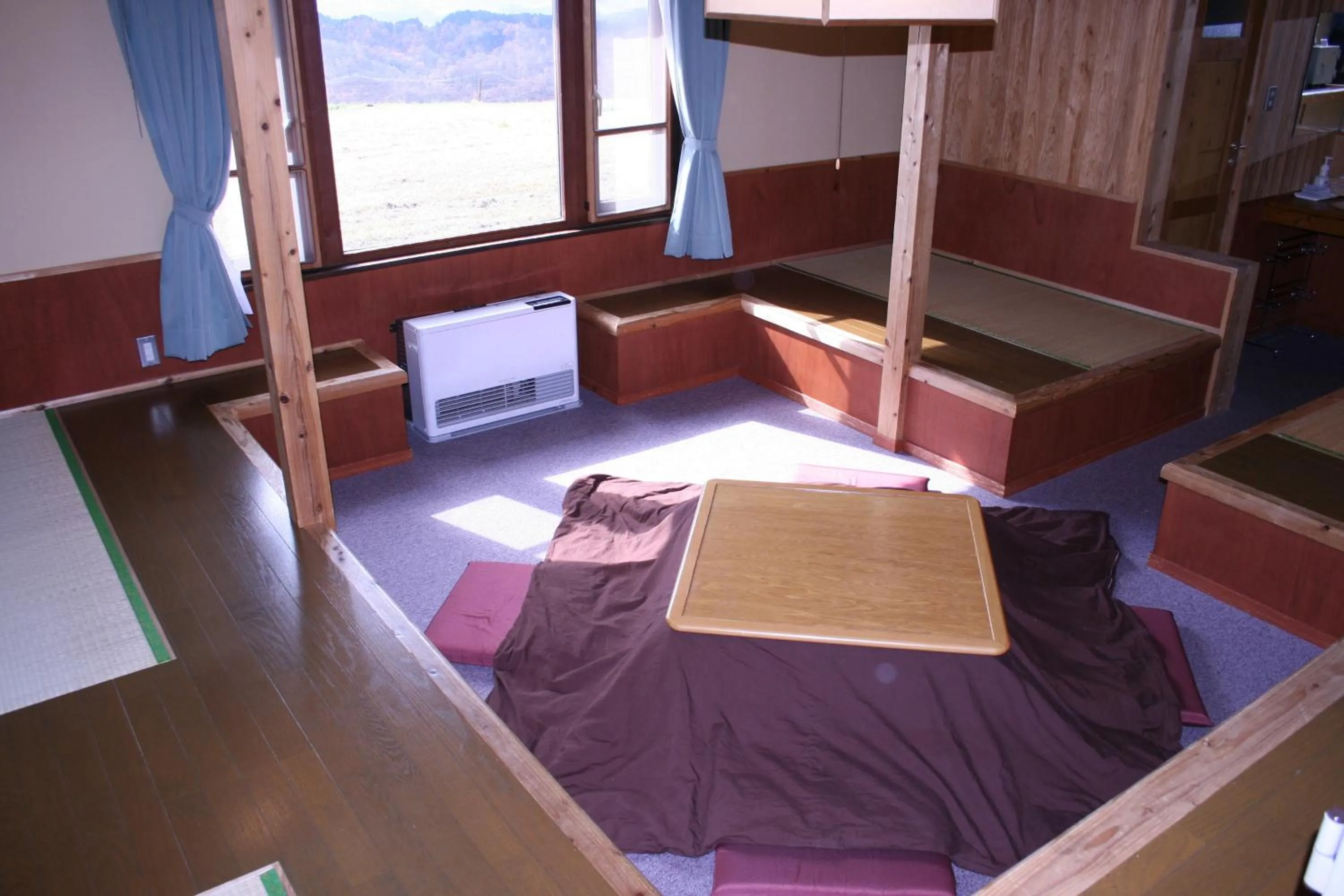 Photo of the whole room, Bed in Kuju Kogen Cottage