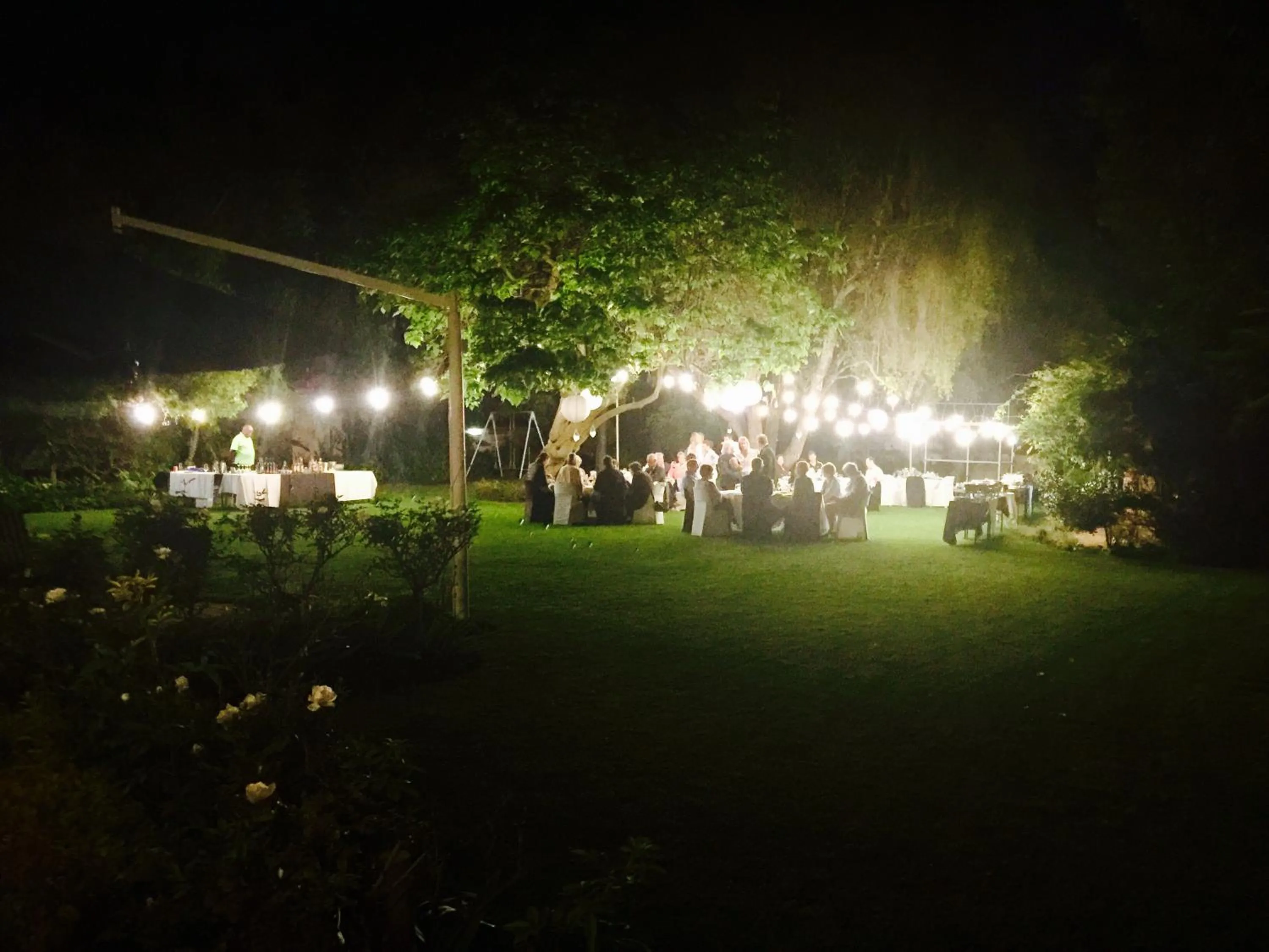 Dinner in Waterkloof Guest House