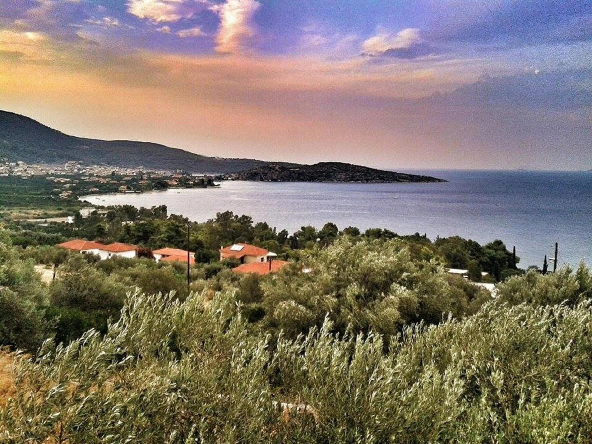 Sea view in Athina EcoFarm
