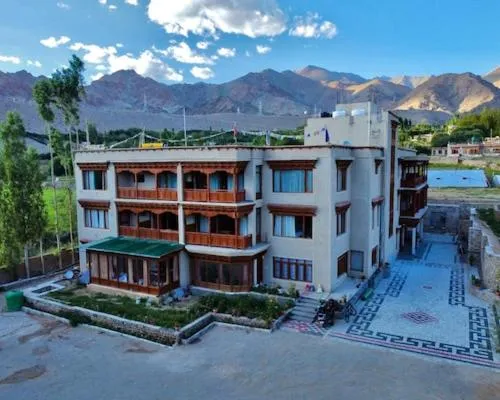 Property building in Hotel Ladakh Heights