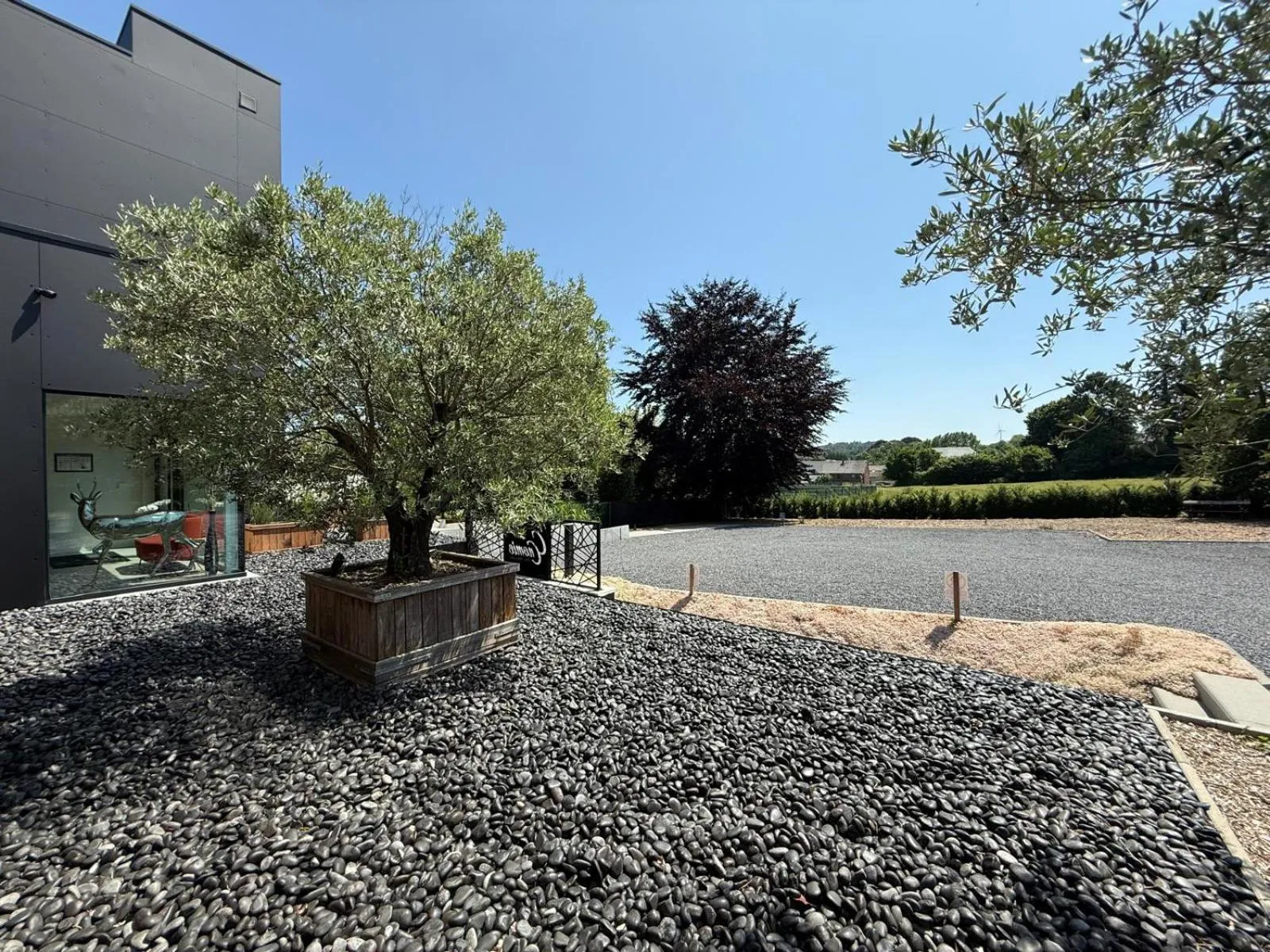 Garden view in CC Nomie Hôtel Restaurant