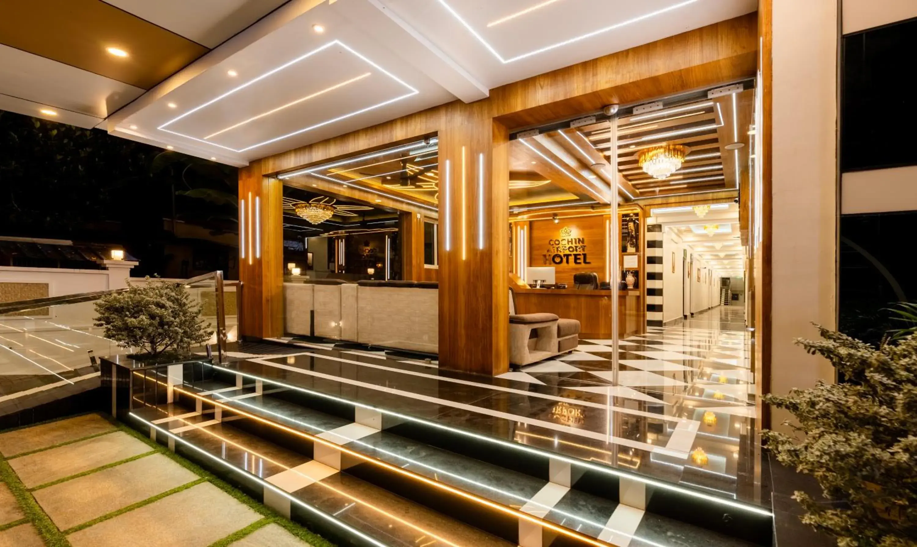 Property building in Treebo Premium Cochin Airport, 5 min From Cochin Airport Property building in Treebo Premium Cochin Airport, 5 min From Cochin Airport